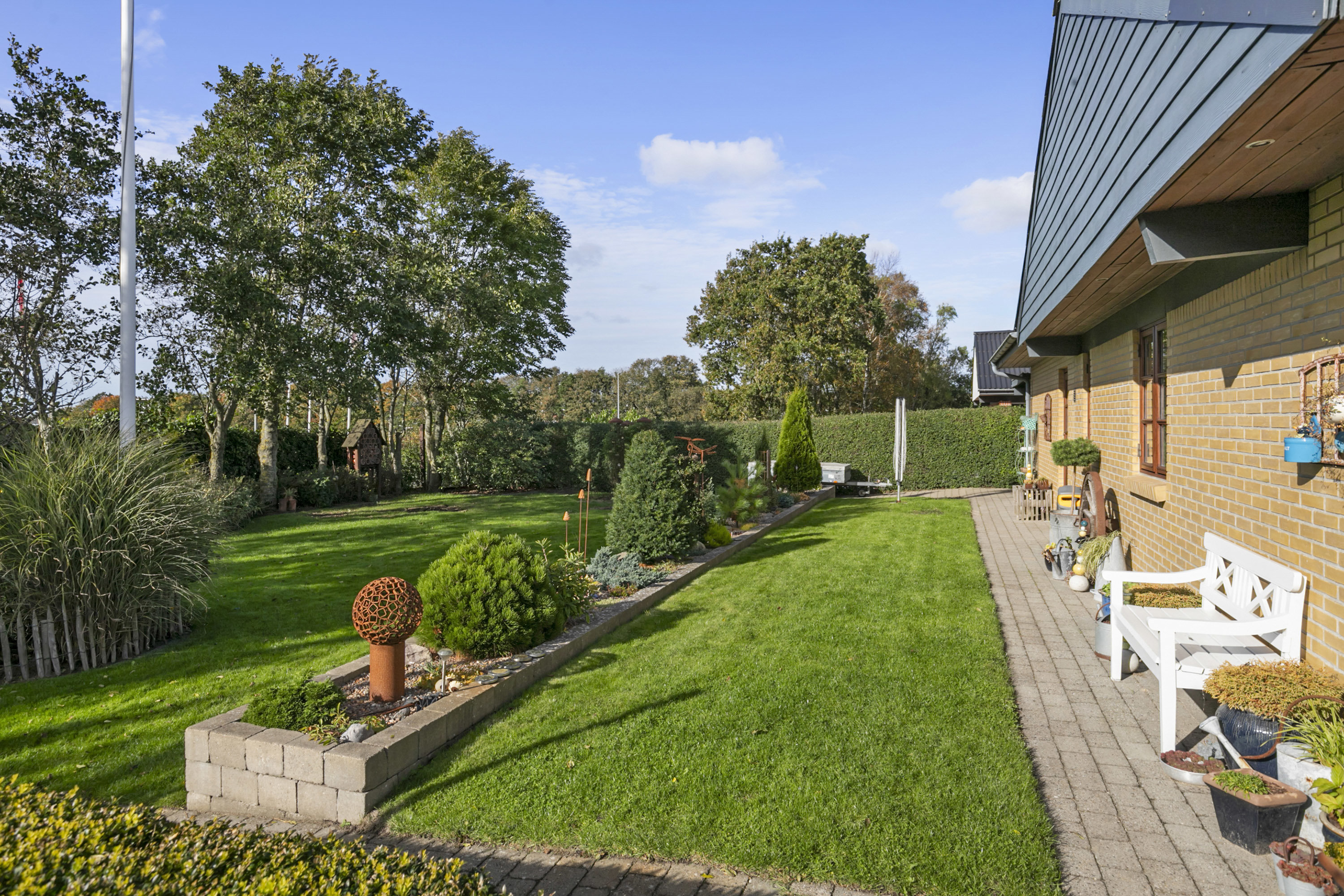 Fremhævet have billede i fuldskærmstilstand. Billede af Keldgårdvej 28, 9600 Aars