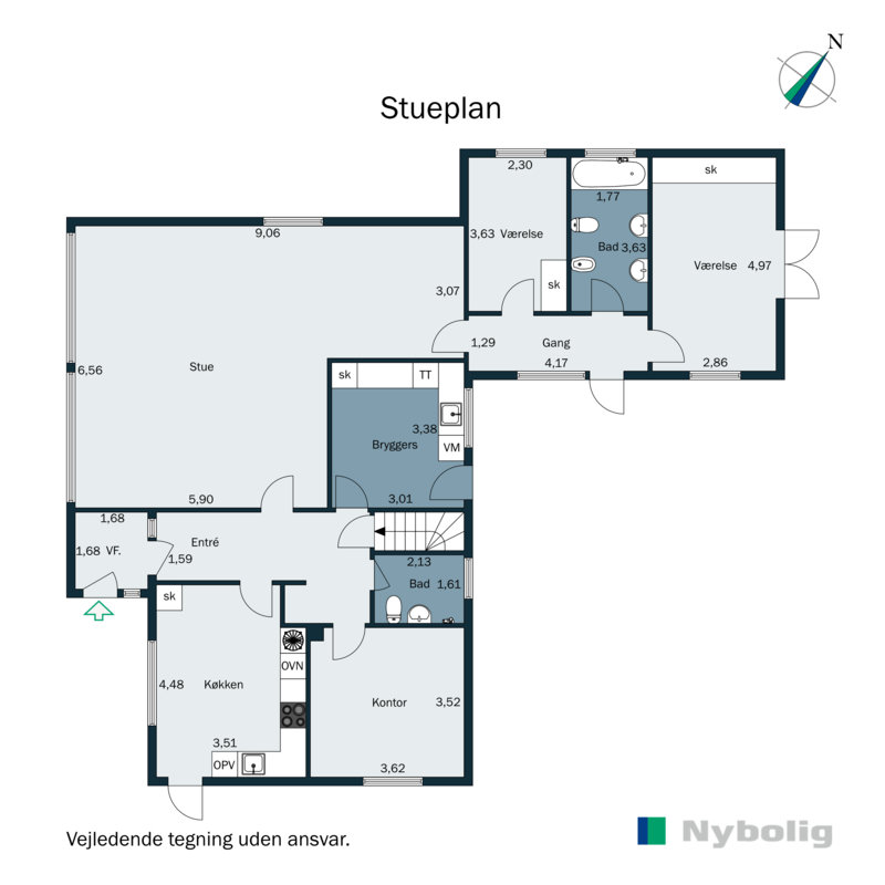 Plantegninger billede af Sædding Strandvej 117, 6710 Esbjerg V