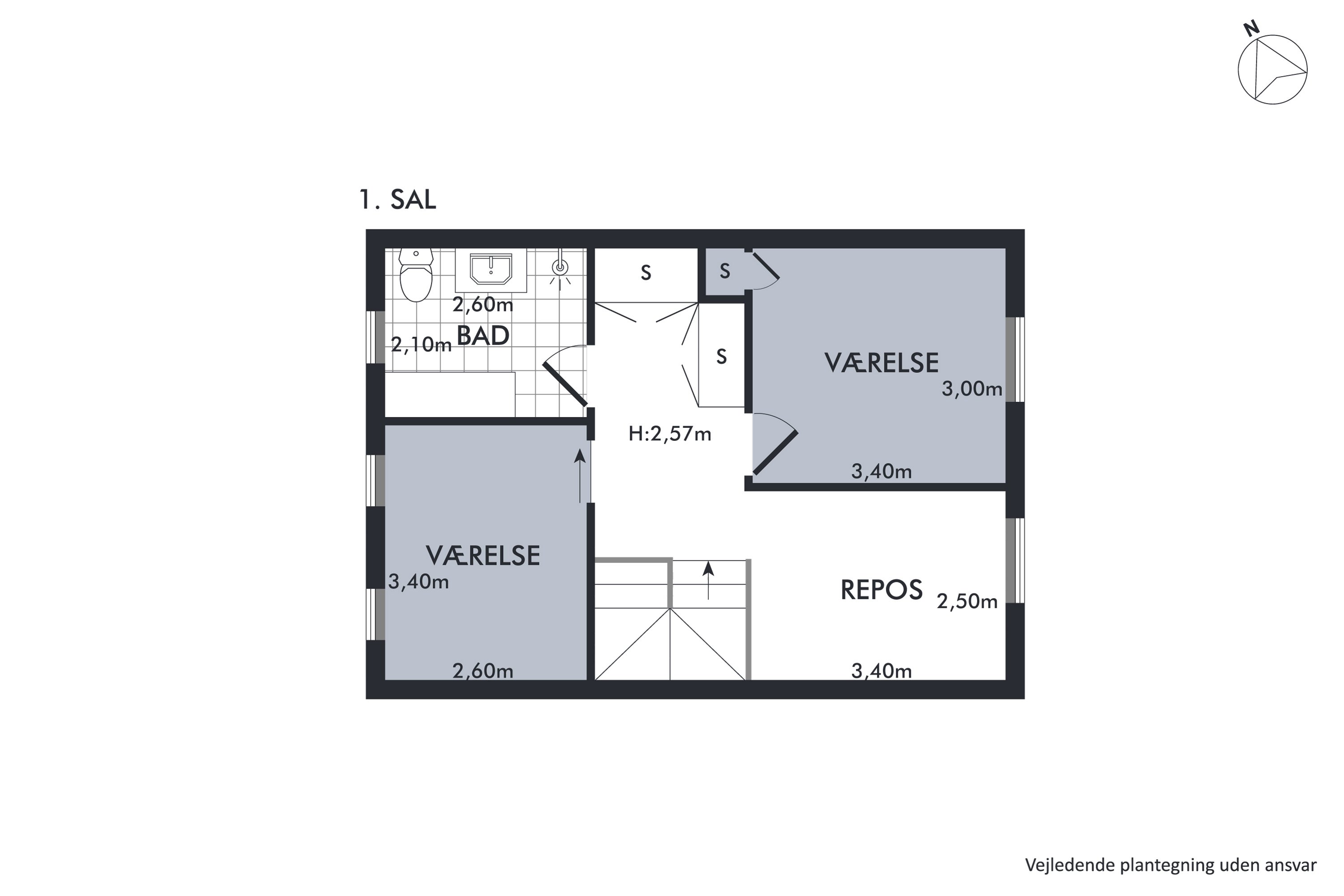 Plantegninger billede af Augustvej 5, 9270 Klarup