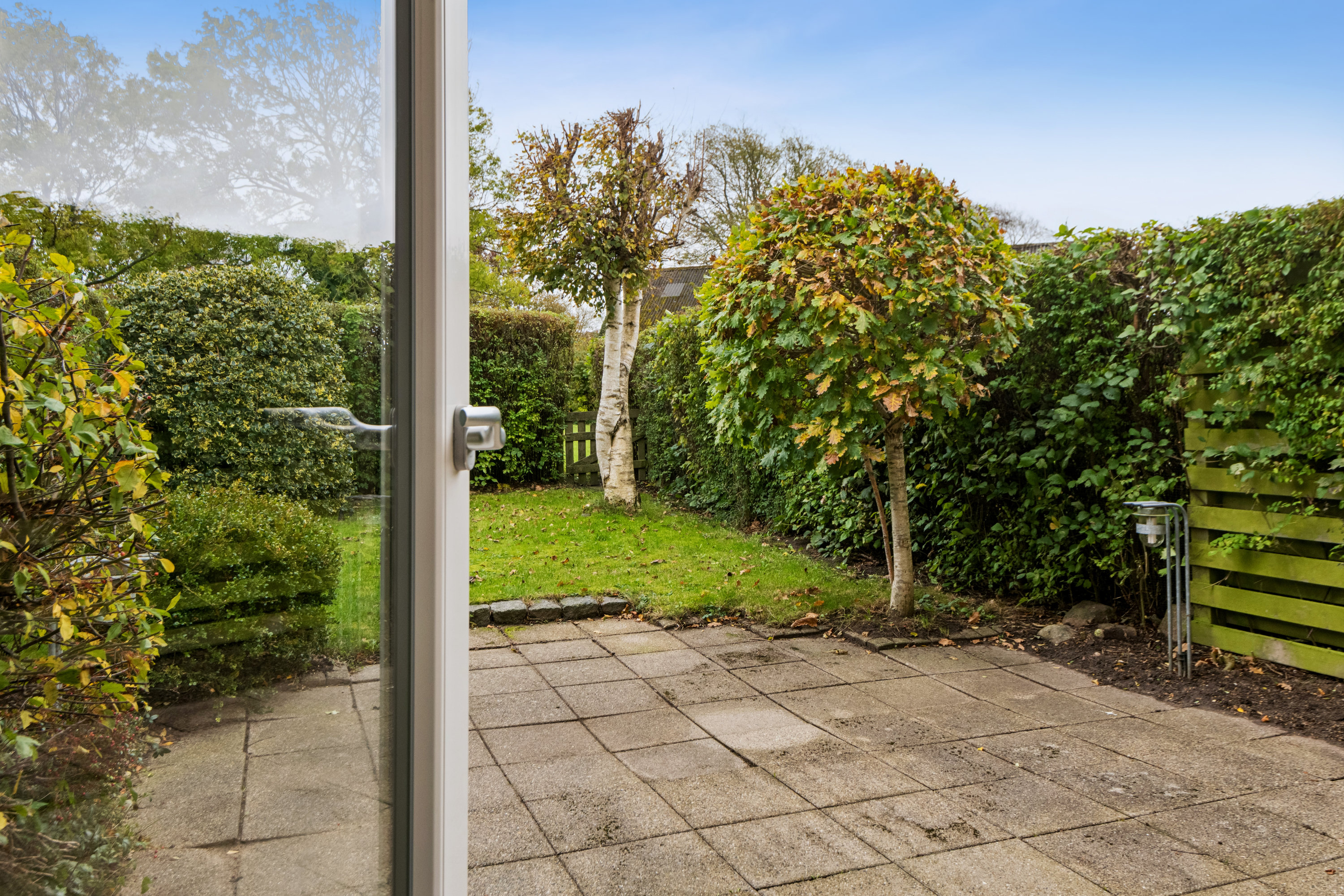 Fremhævet terrasse billede i fuldskærmstilstand. Billede af Augustvej 5, 9270 Klarup