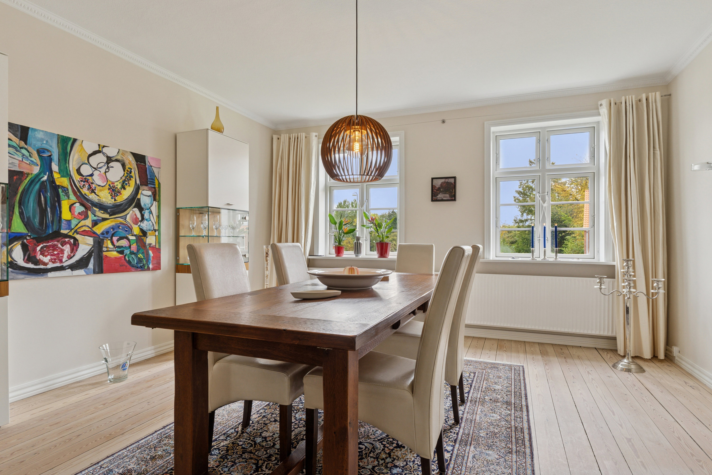 Fremhævet spisestue billede i fuldskærmstilstand. Billede af Bovvej 29, 6330 Padborg