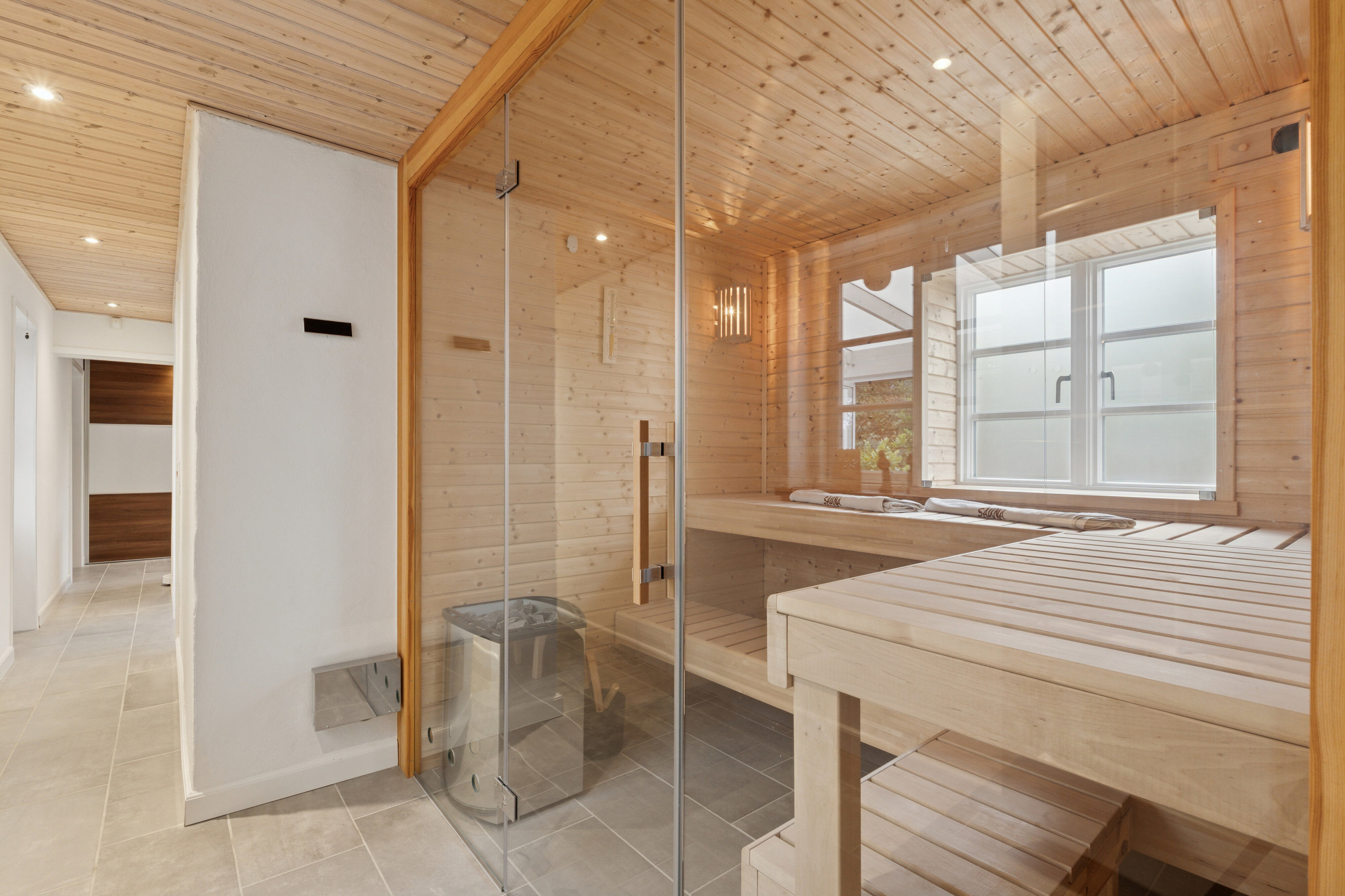 Fremhævet sauna billede i fuldskærmstilstand. Billede af Bovvej 29, 6330 Padborg