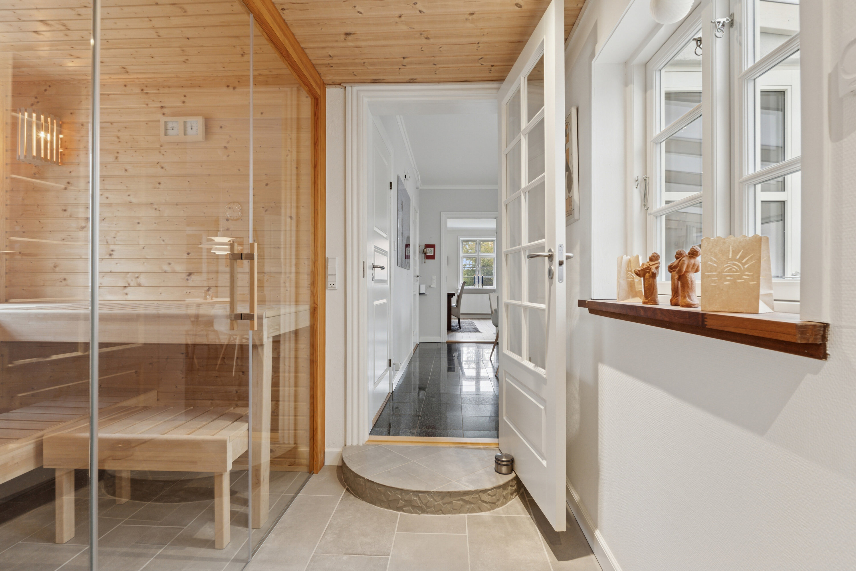 Fremhævet sauna billede i fuldskærmstilstand. Billede af Bovvej 29, 6330 Padborg