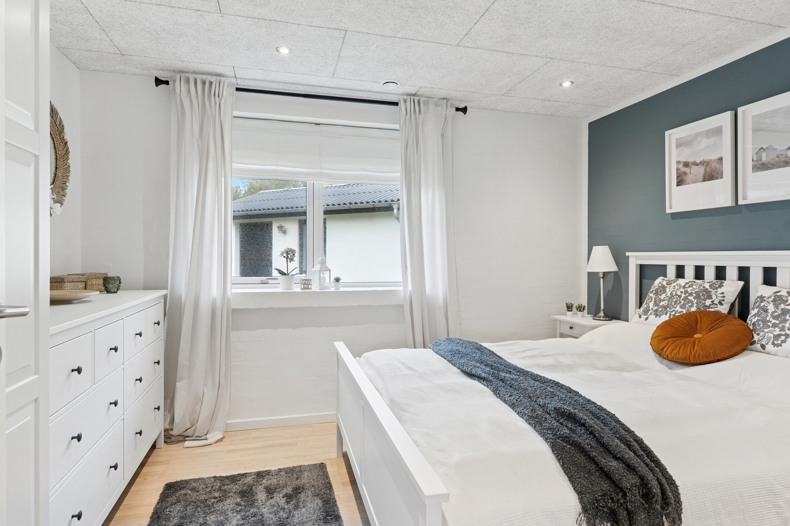 Fremhævet soveværelse billede i fuldskærmstilstand. Billede af Teglgårdshaven 8, 9870 Sindal