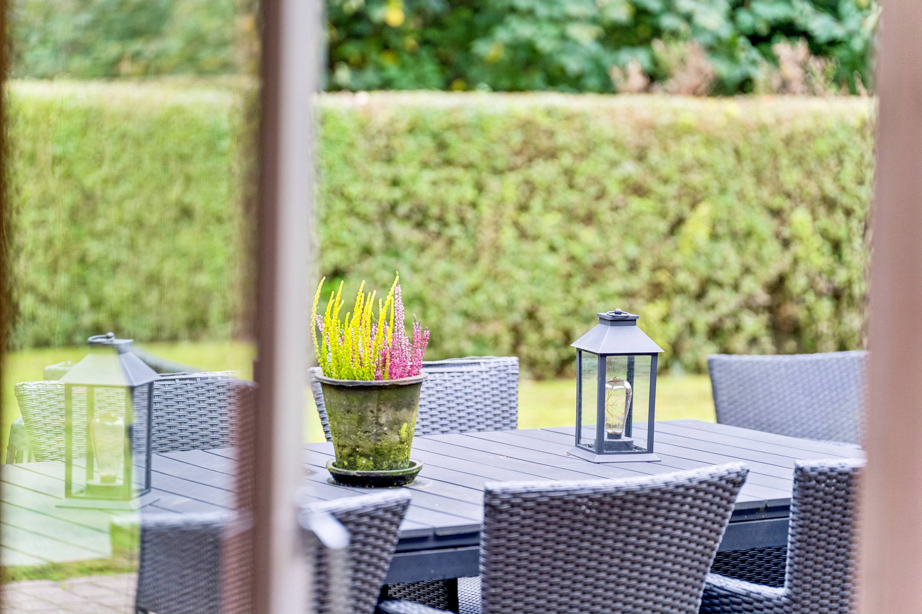 Fremhævet terrasse billede i fuldskærmstilstand. Billede af Hanherredvej 3, 8940 Randers SV