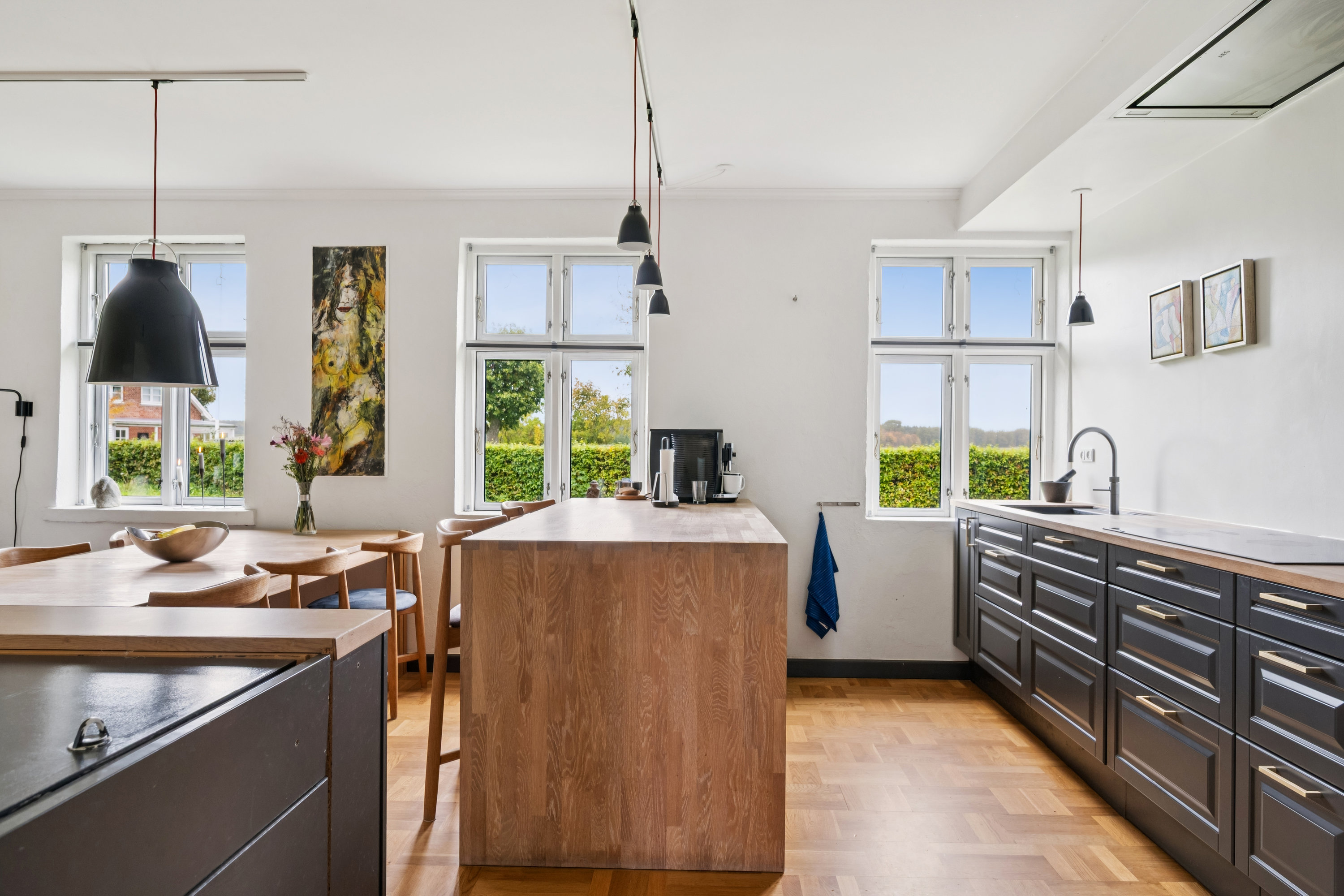 Miniaturebillede 2: køkken. Billede af Solkærvej 5, Tinning, 8382 Hinnerup