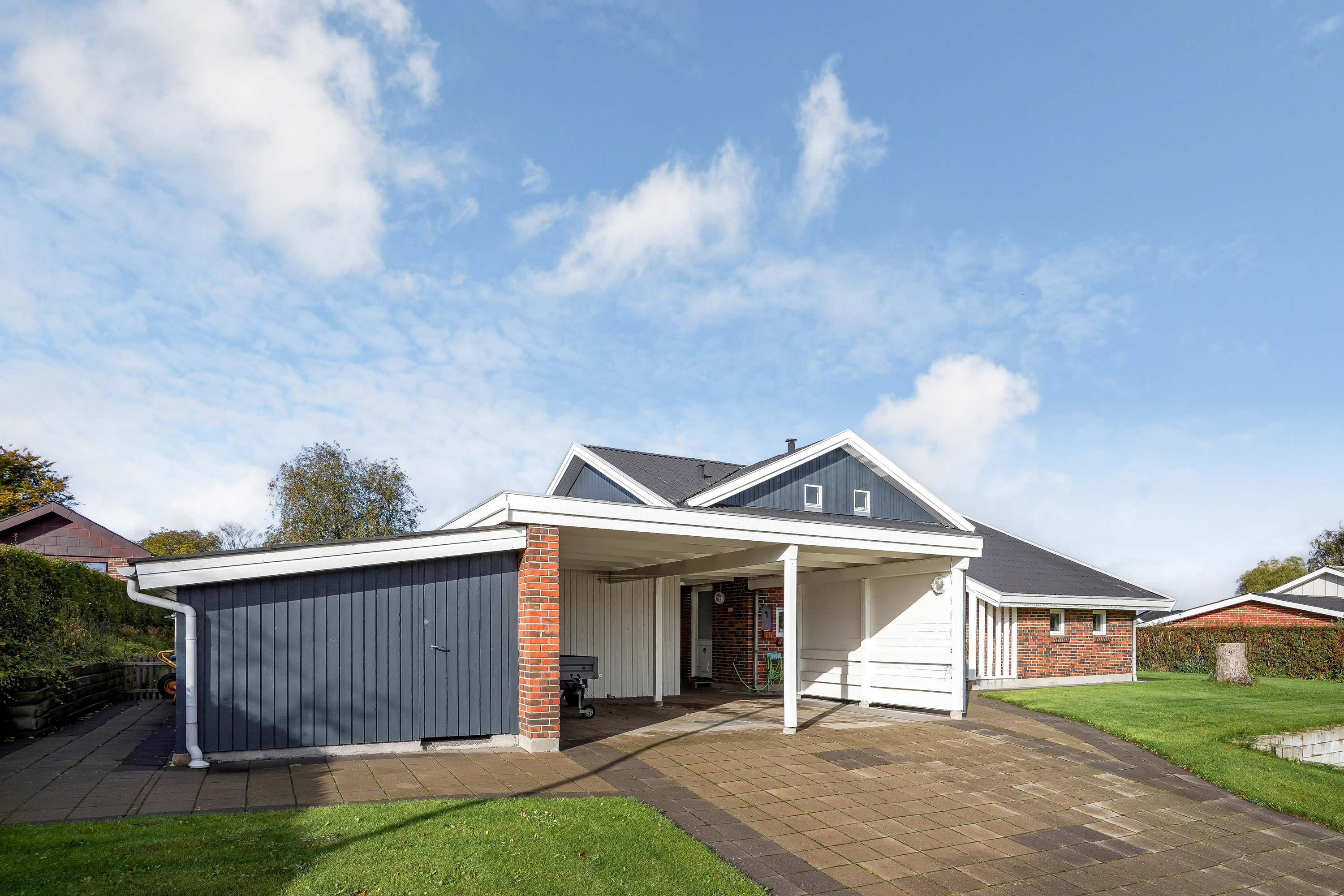 Fremhævet ejendommen billede i fuldskærmstilstand. Billede af Østerled 4, 8740 Brædstrup