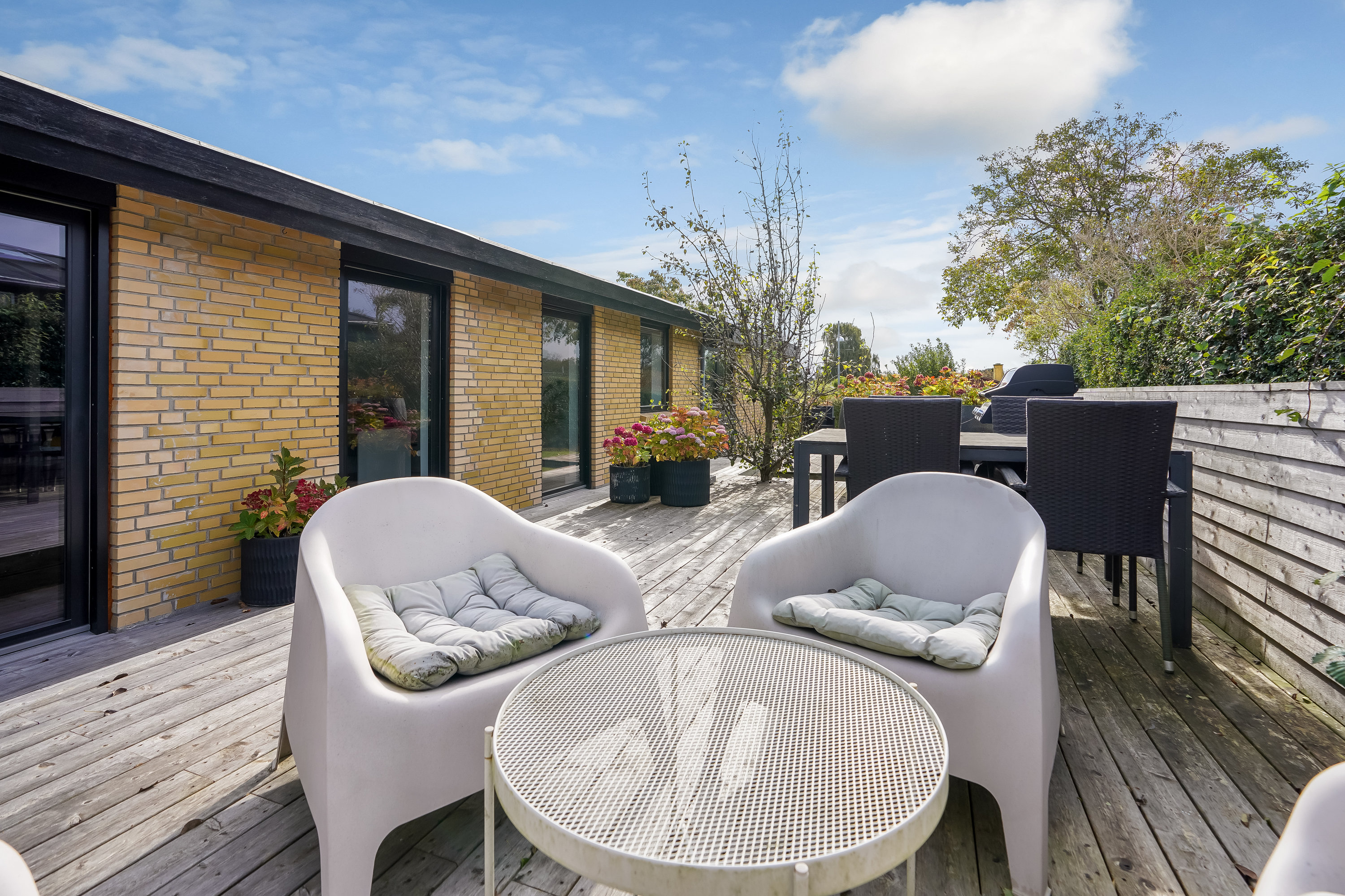 Villa: Terrasse på Spurvevej 3, 5500 Middelfart