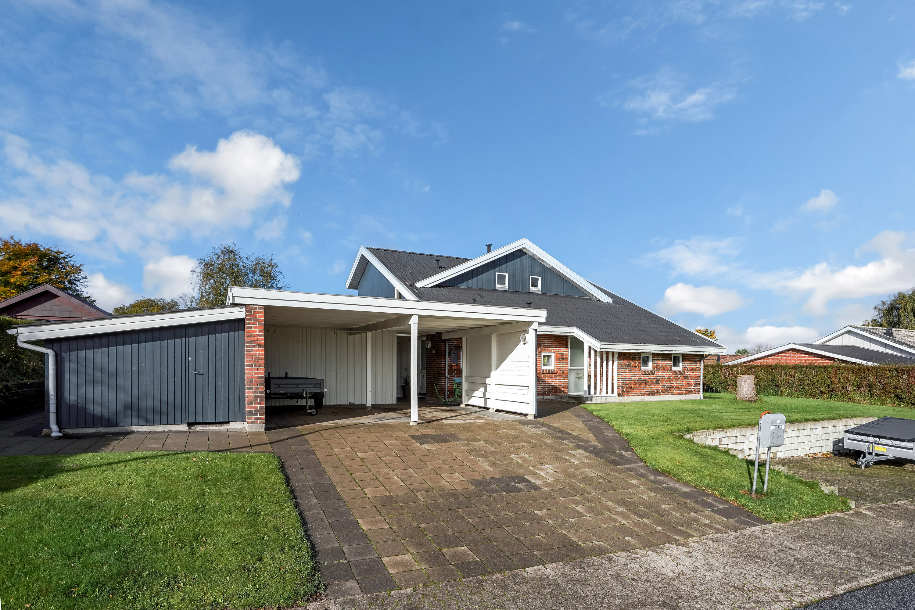 Fremhævet ejendommen billede i fuldskærmstilstand. Billede af Østerled 4, 8740 Brædstrup