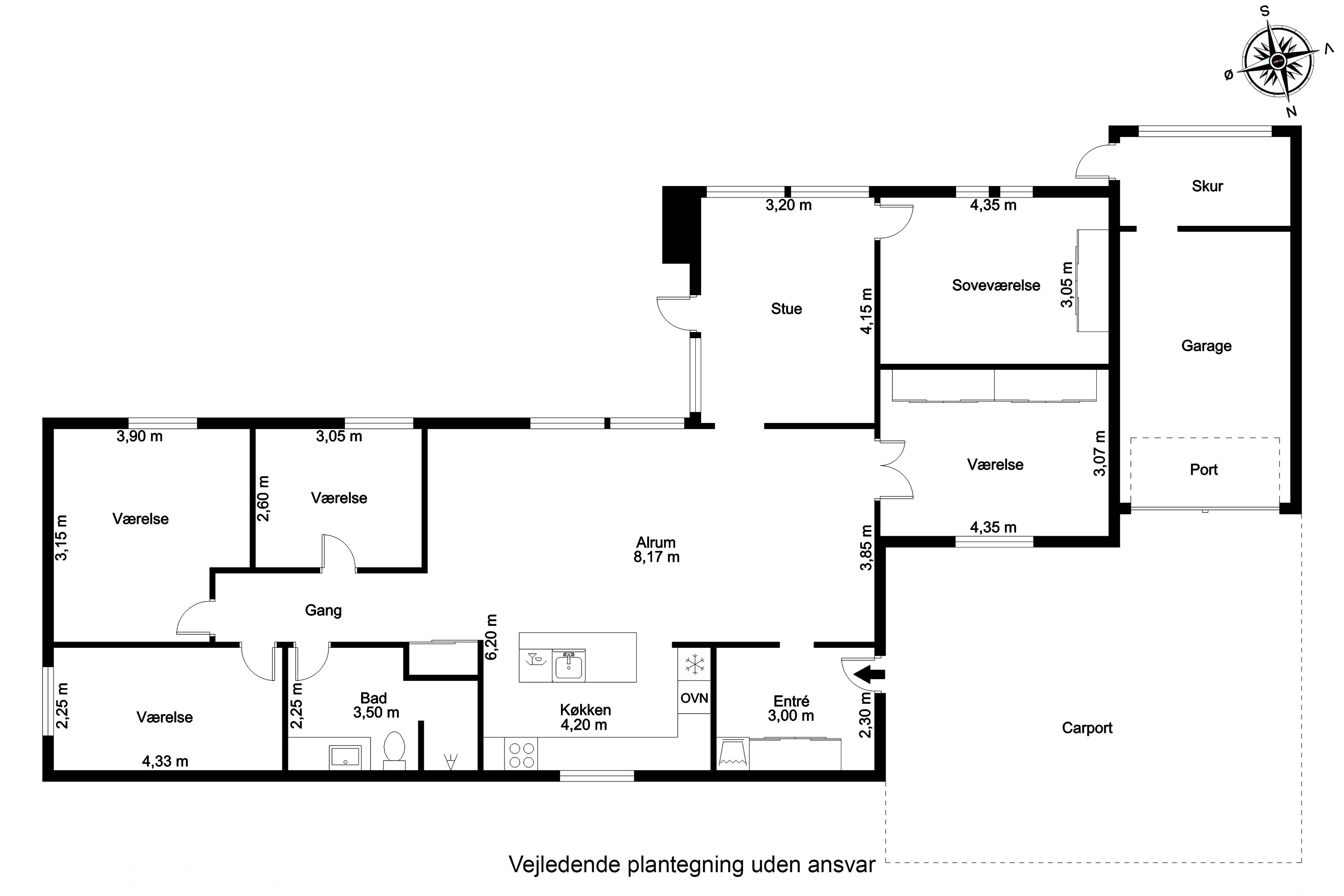 Plantegninger billede af Ligustervænget 10, Dalum, 5250 Odense SV