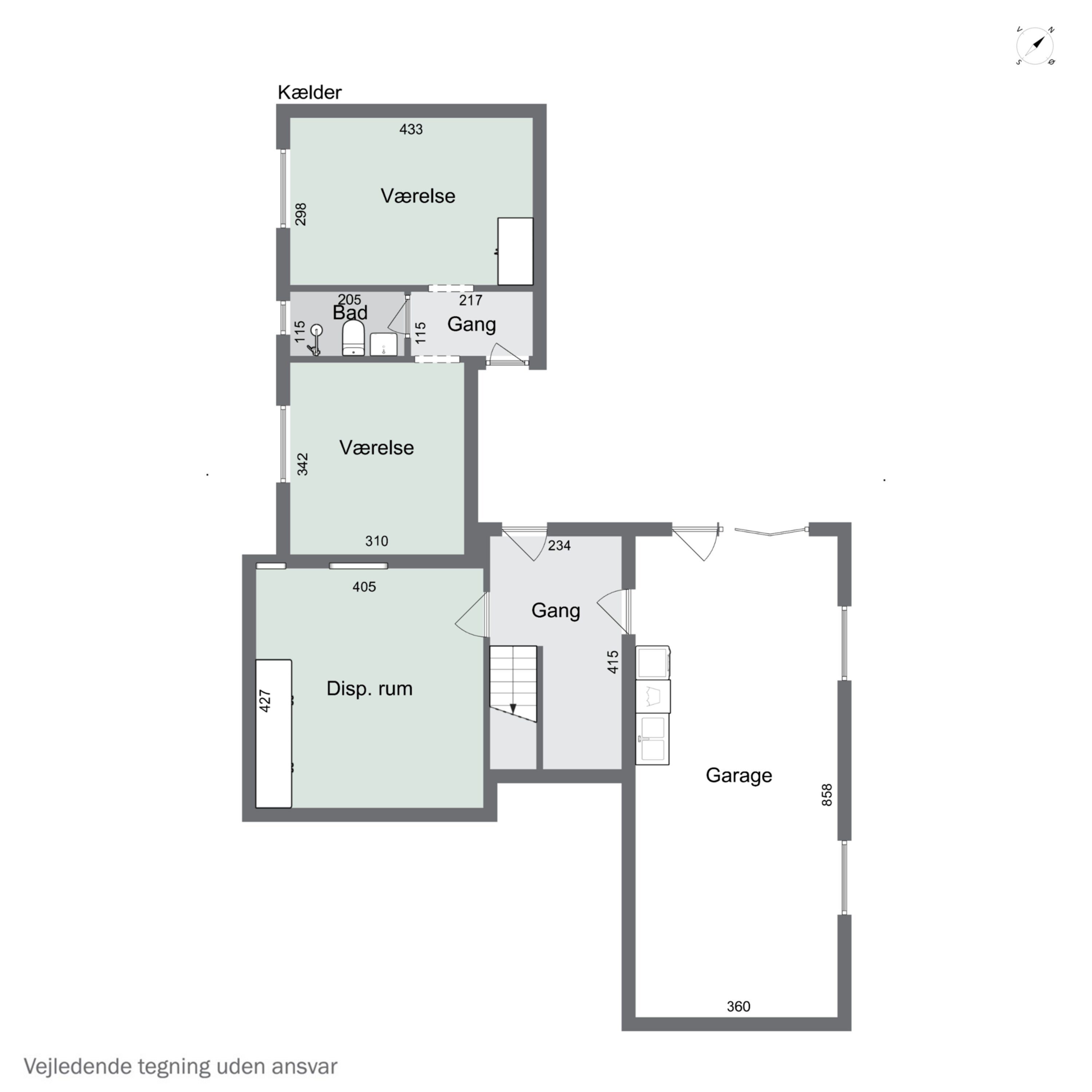 Plantegninger billede af Gl. Feggesundvej 6, 7742 Vesløs