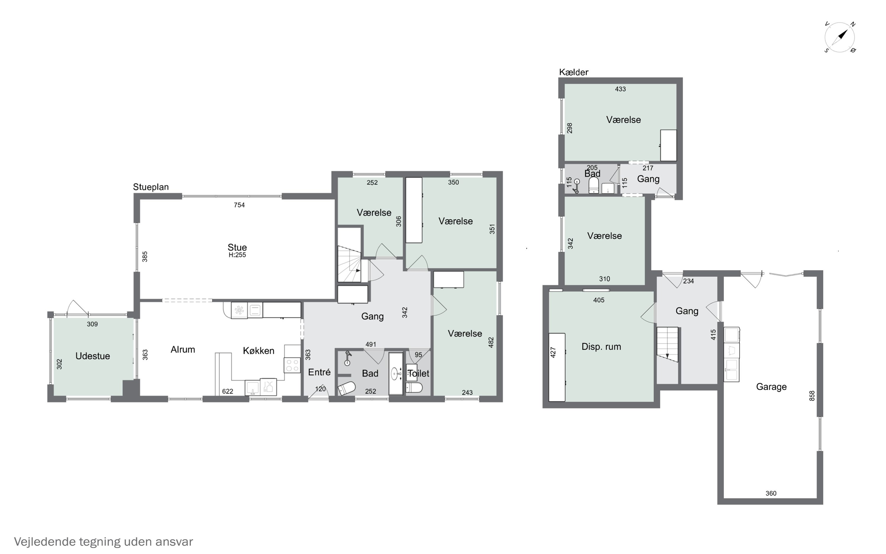 Plantegninger billede af Gl. Feggesundvej 6, 7742 Vesløs