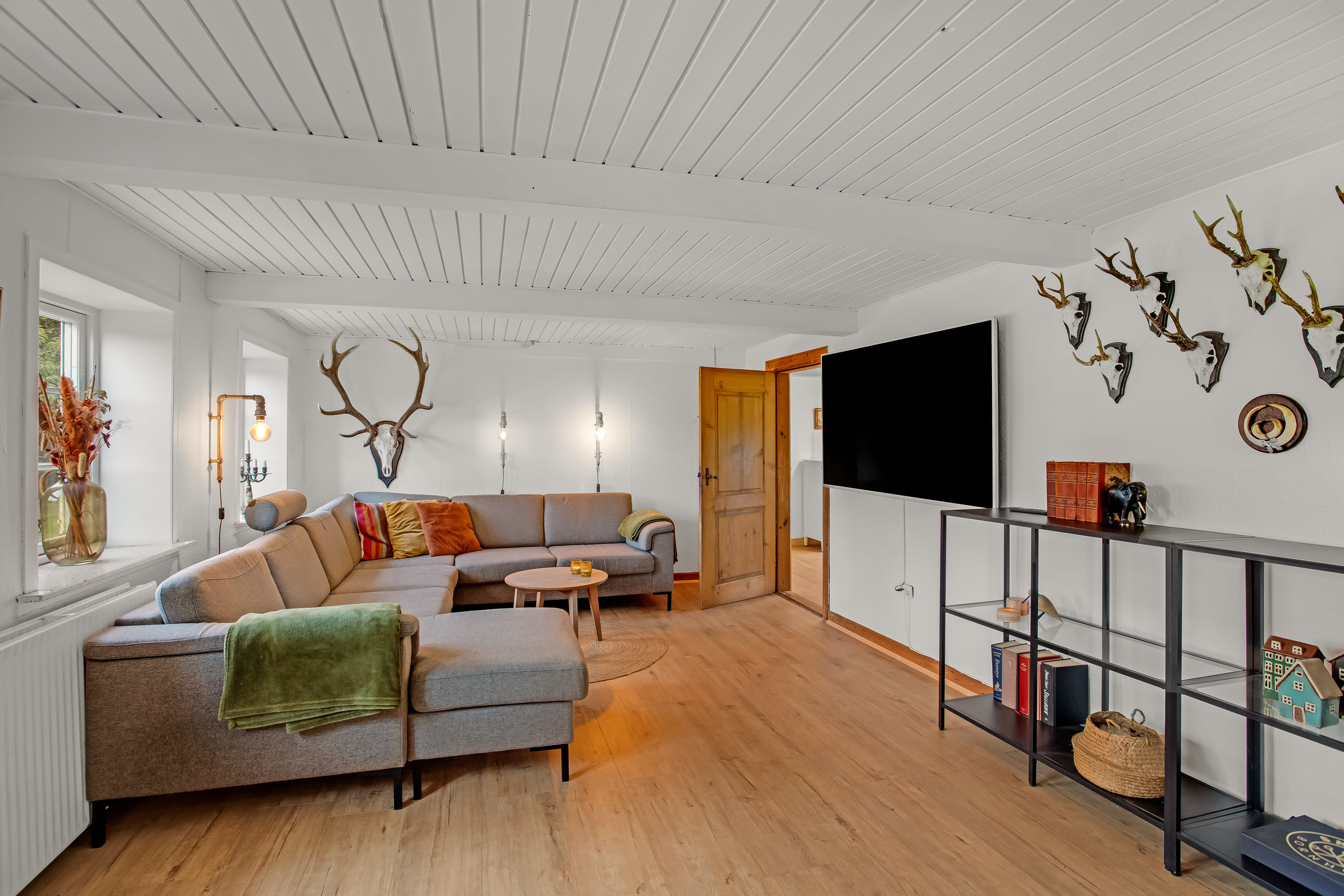 Fremhævet stue billede i fuldskærmstilstand. Billede af Horsbølvej 26, Rejsby, 6780 Skærbæk