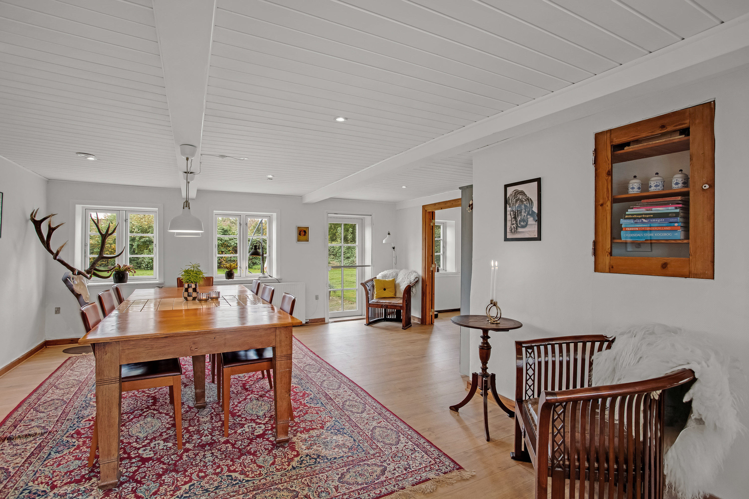 Fremhævet stue billede i fuldskærmstilstand. Billede af Horsbølvej 26, Rejsby, 6780 Skærbæk