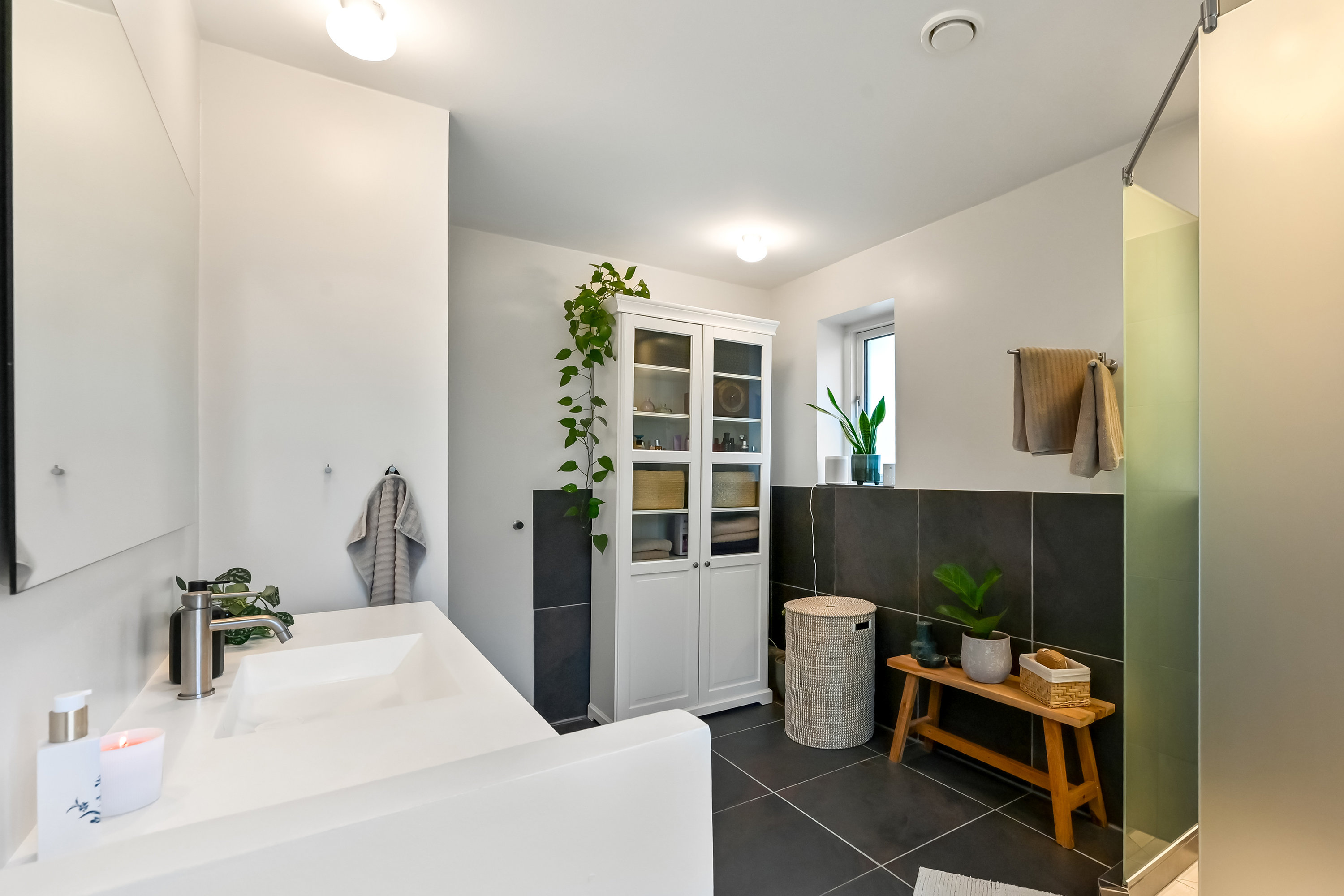 Fremhævet badeværelse billede i fuldskærmstilstand. Billede af Gl. Landevej 48, 7400 Herning