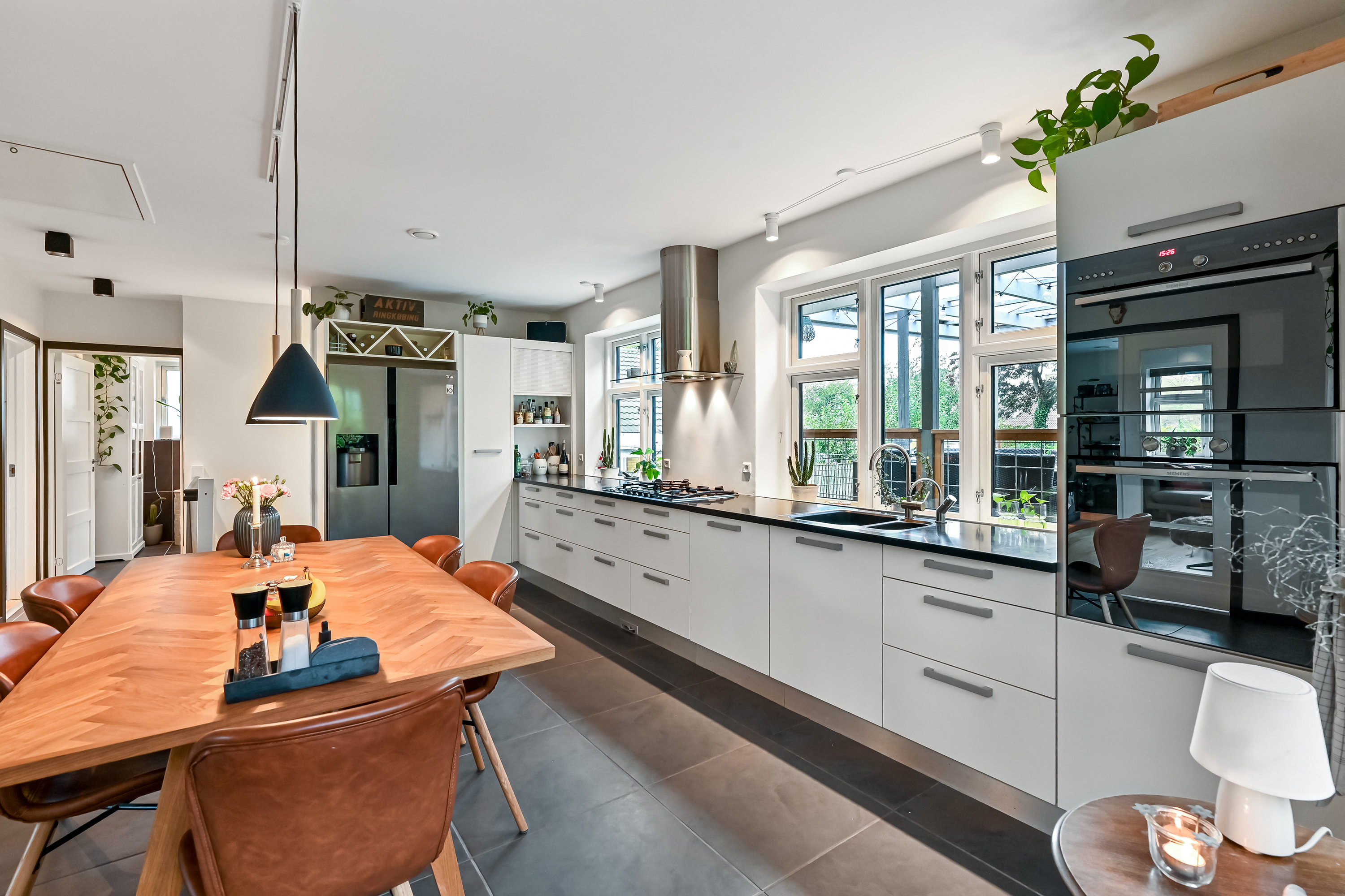 Fremhævet køkken alrum billede i fuldskærmstilstand. Billede af Gl. Landevej 48, 7400 Herning