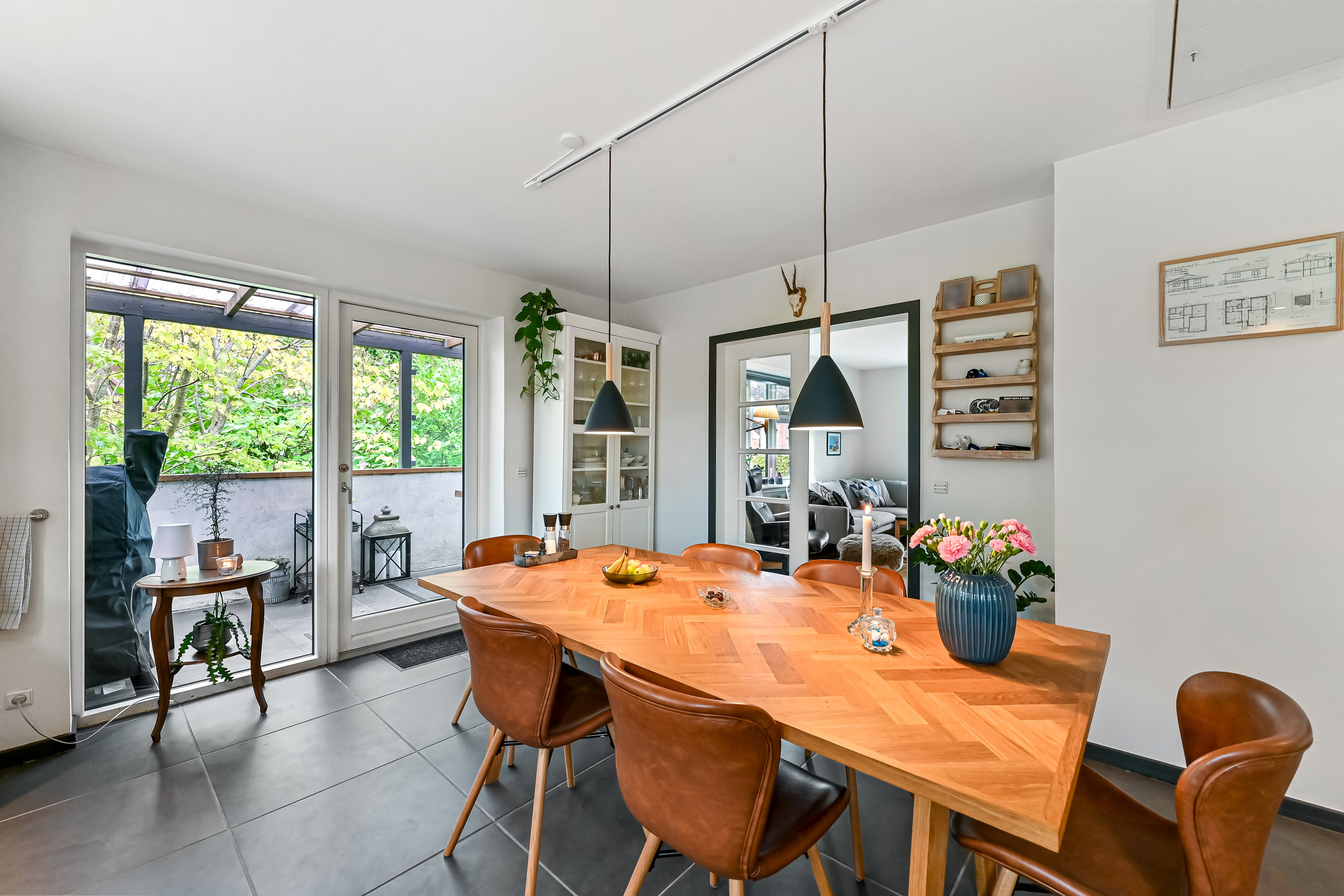 Fremhævet køkken alrum billede i fuldskærmstilstand. Billede af Gl. Landevej 48, 7400 Herning