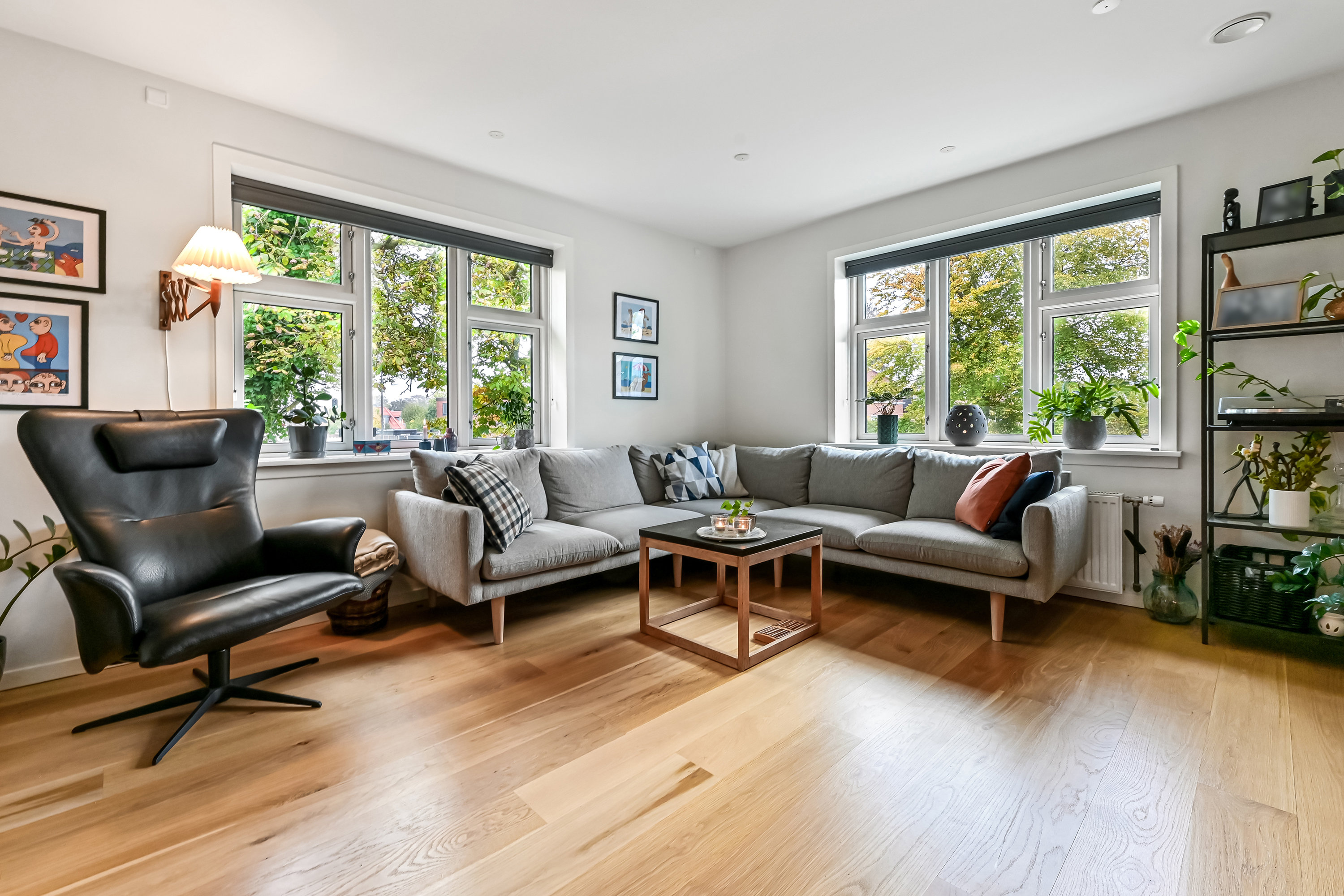 Fremhævet stue billede i fuldskærmstilstand. Billede af Gl. Landevej 48, 7400 Herning