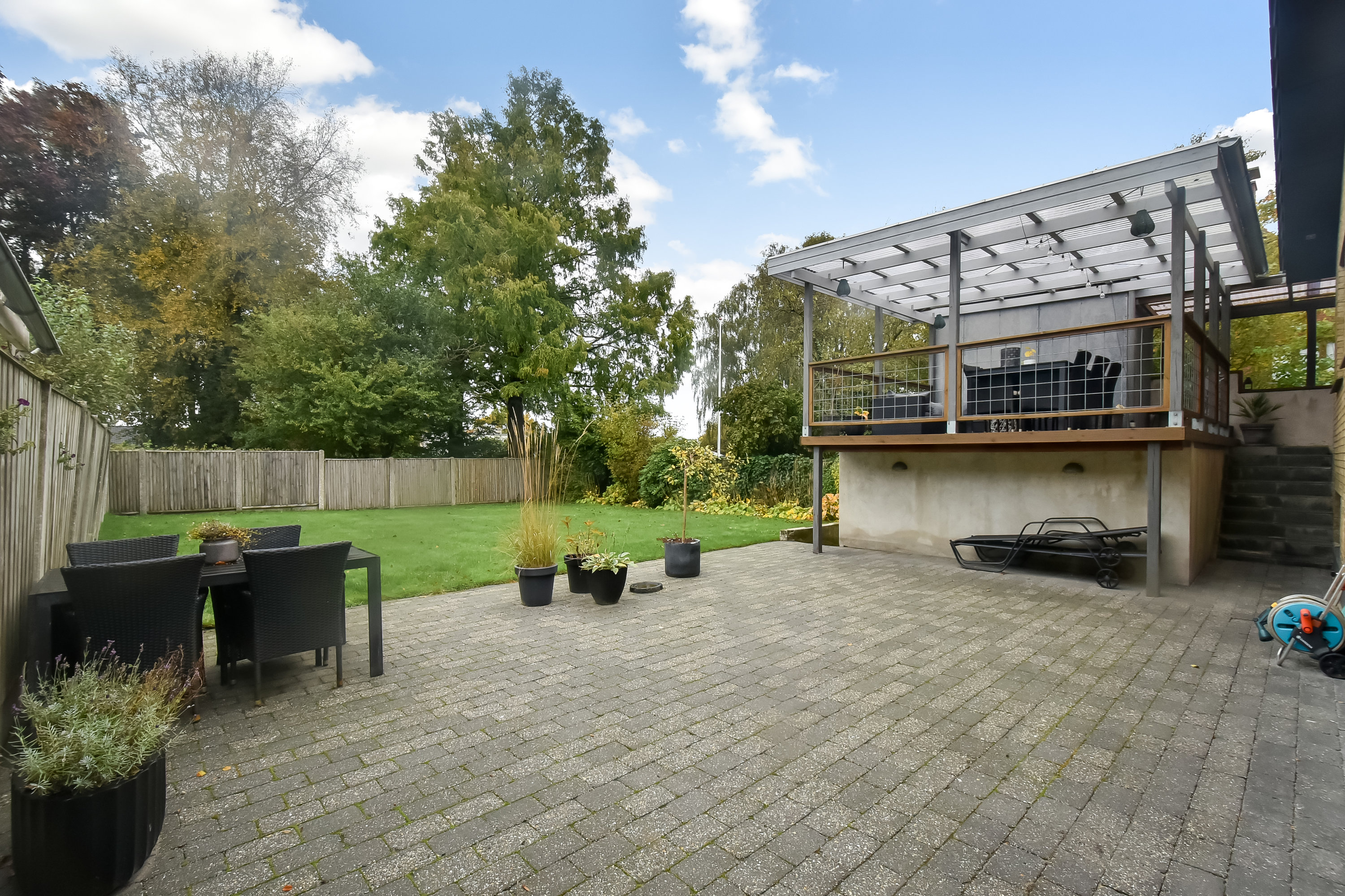 Fremhævet terrasse billede i fuldskærmstilstand. Billede af Gl. Landevej 48, 7400 Herning