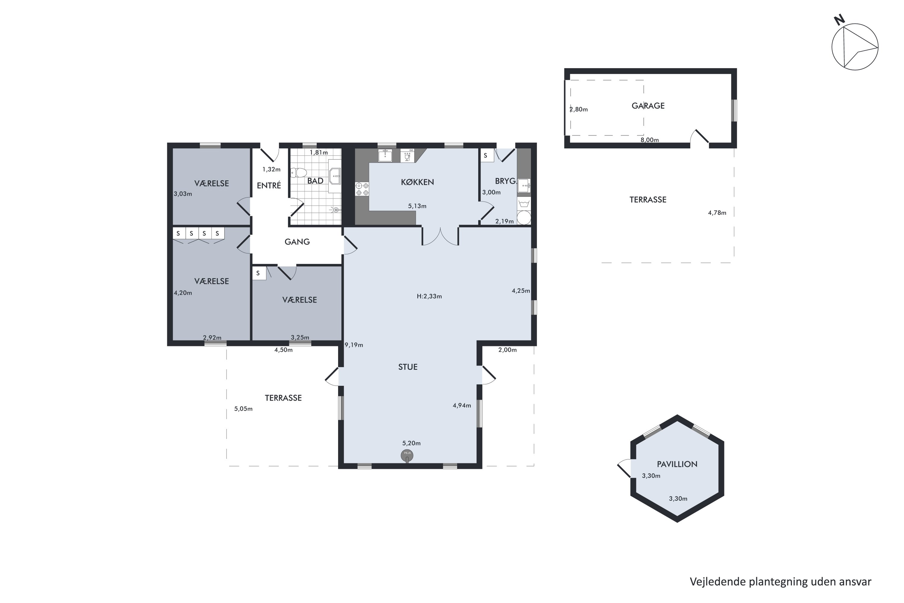 Plantegninger billede af Blåbærvej 35, 9440 Aabybro