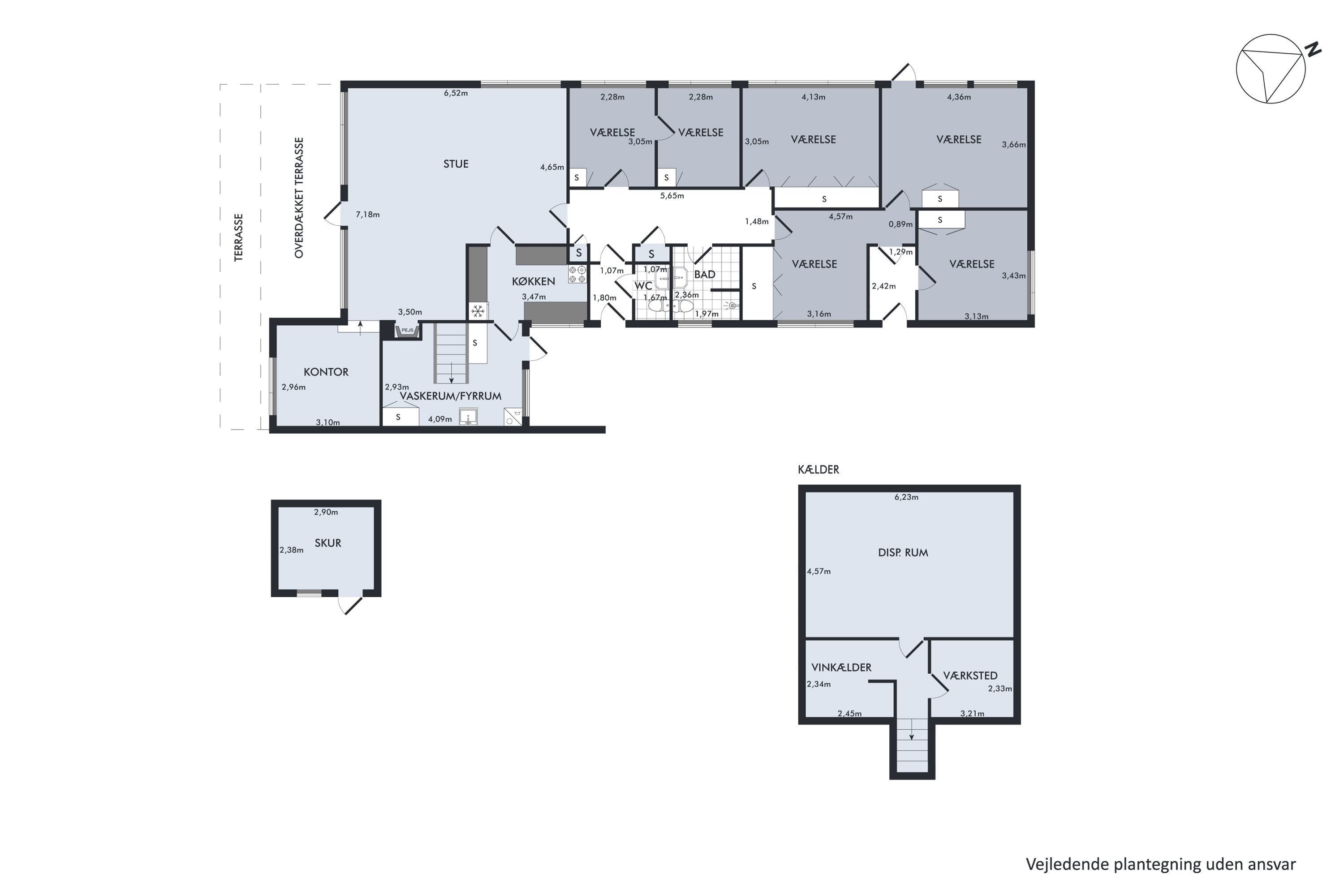 Plantegninger billede af Østerhegn 47, 2880 Bagsværd