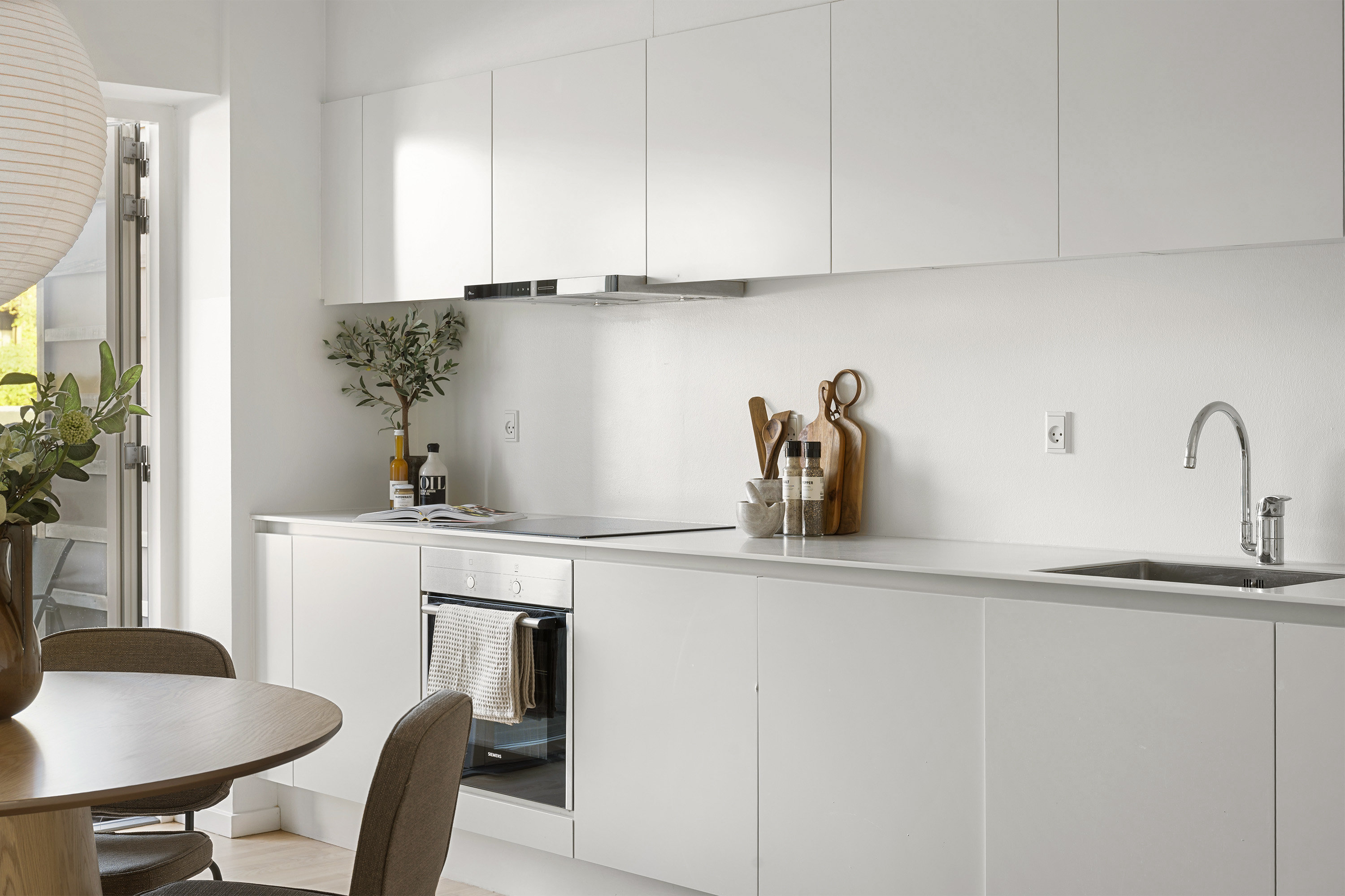 Fremhævet køkken billede i fuldskærmstilstand. Billede af Ahornvej 1F, 1. 11., 2970 Hørsholm