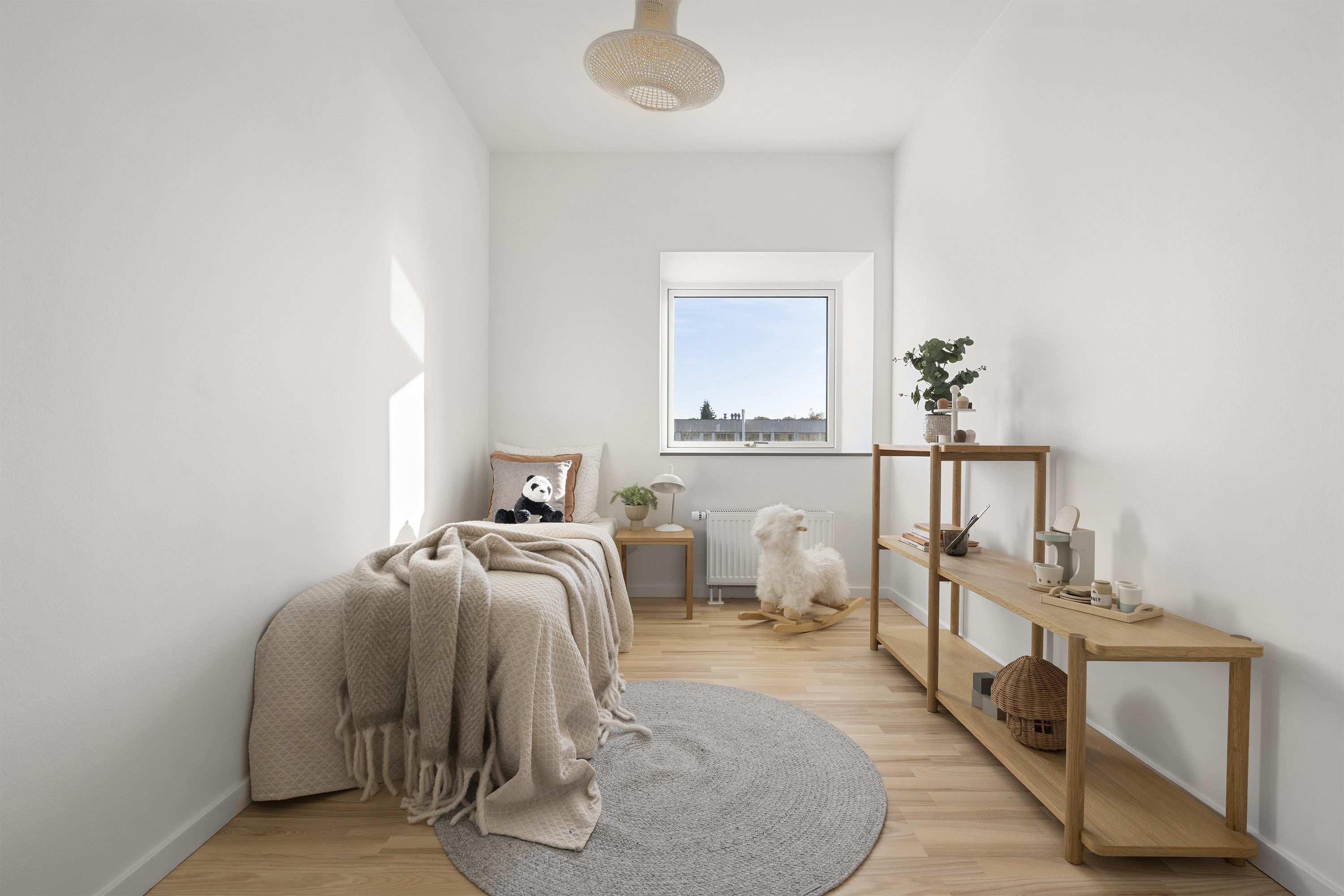 Fremhævet soveværelse billede i fuldskærmstilstand. Billede af Ahornvej 1F, 1. 11., 2970 Hørsholm