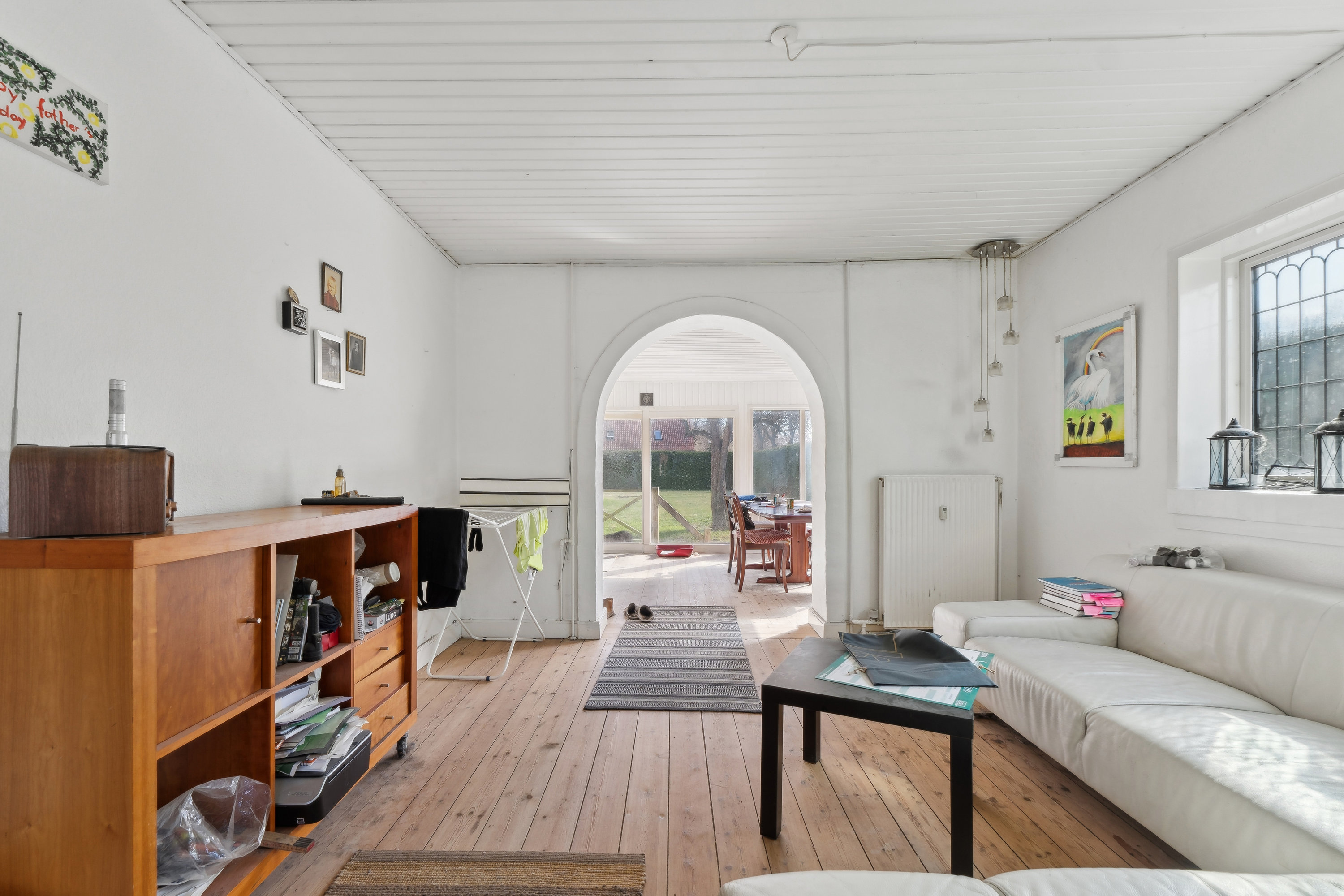 Fremhævet stue billede i fuldskærmstilstand. Billede af Stenløsevej 76, Hjallese, 5260 Odense S