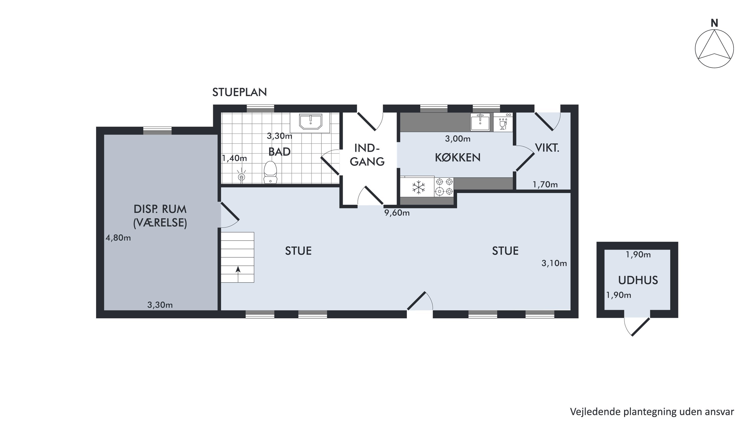 Fremhævet  billede i fuldskærmstilstand. Billede af Kastanievej 14, Harridslev, 8930 Randers NØ