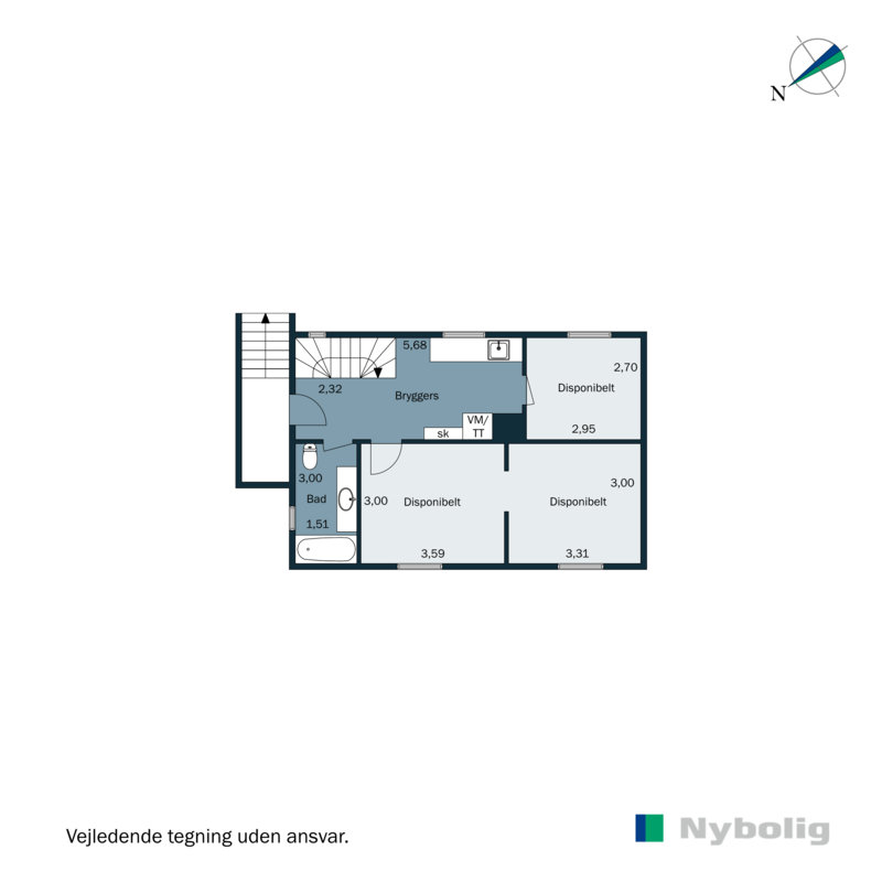 Plantegninger billede af Nygade 20, 6650 Brørup