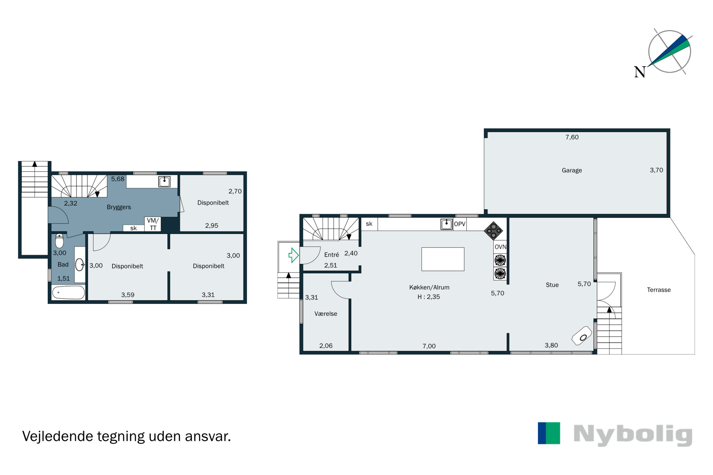 Plantegninger billede af Nygade 20, 6650 Brørup