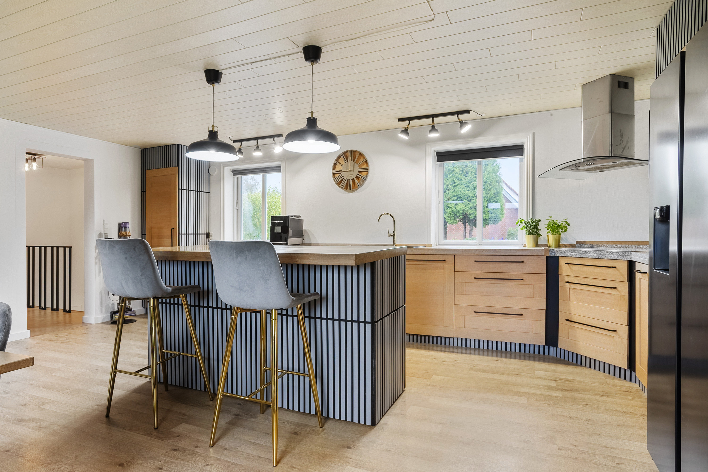 Fremhævet køkken/alrum billede i fuldskærmstilstand. Billede af Nygade 20, 6650 Brørup