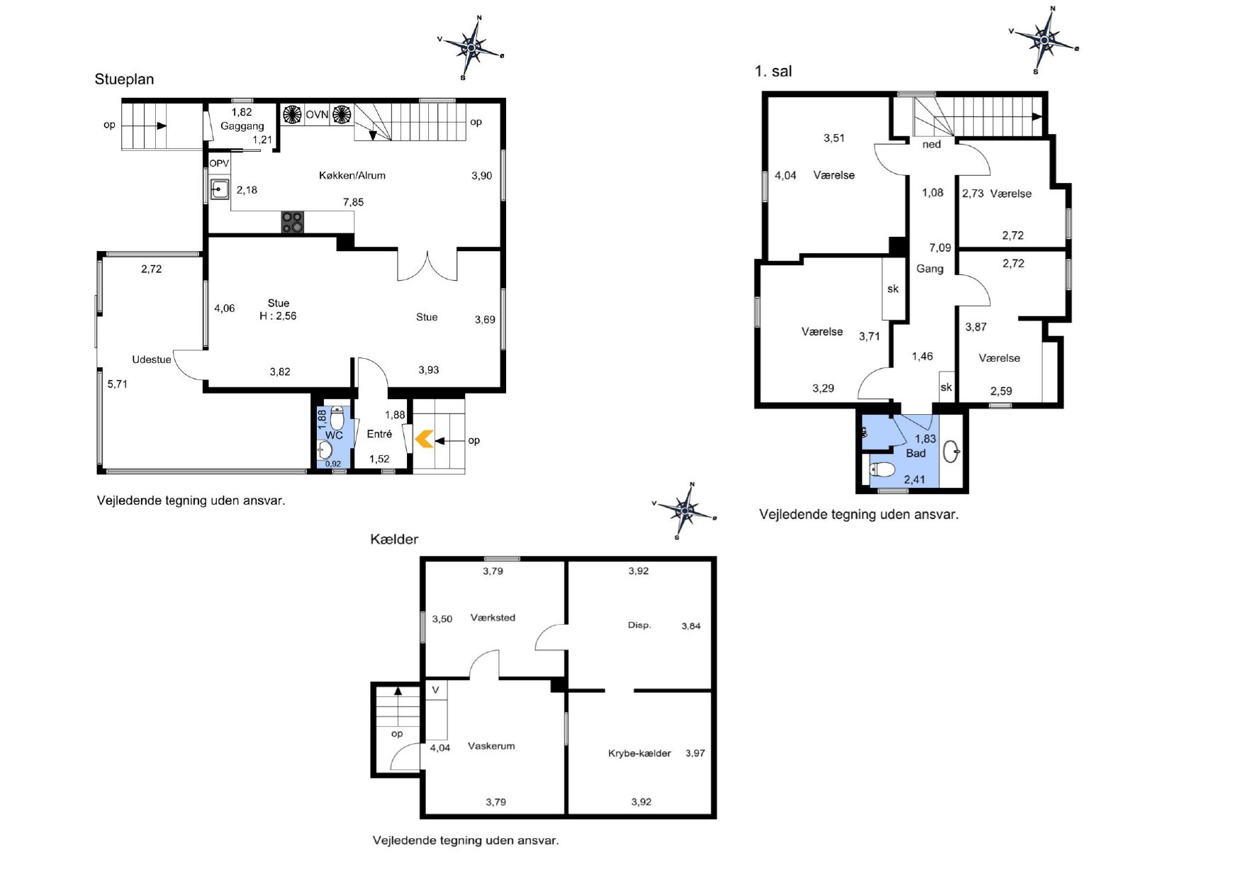 Plantegninger billede af Svend Trøst Vej 16, 8960 Randers SØ