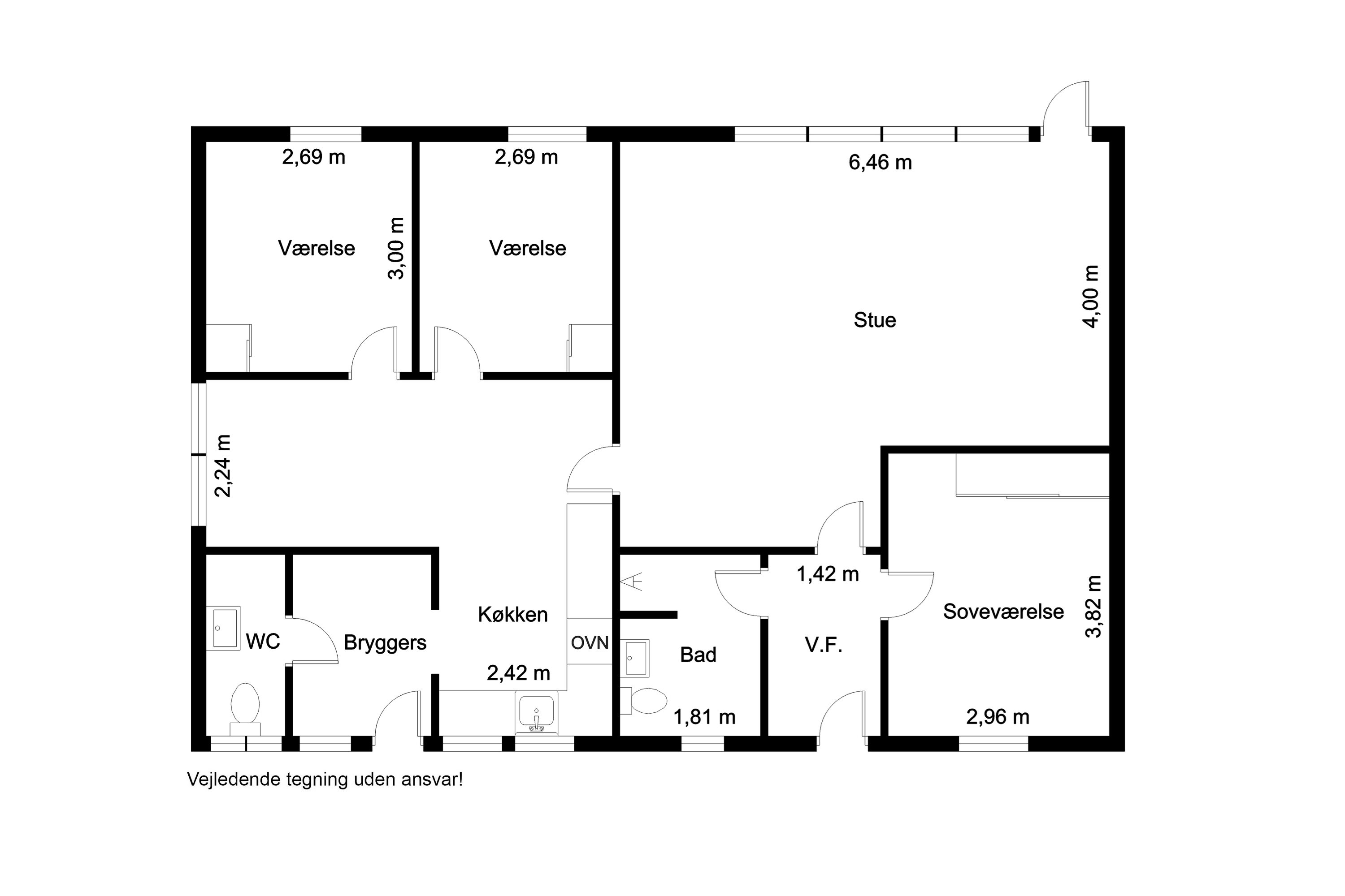 Plantegninger billede af Bøgevej 28, Rindum, 6950 Ringkøbing