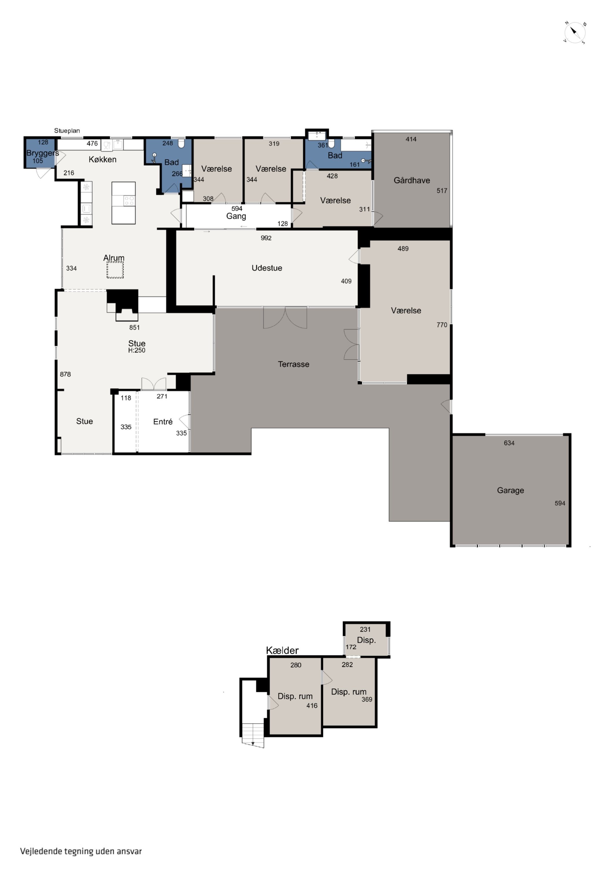 Plantegninger billede af Grumstolsvej 80, Skåde, 8270 Højbjerg