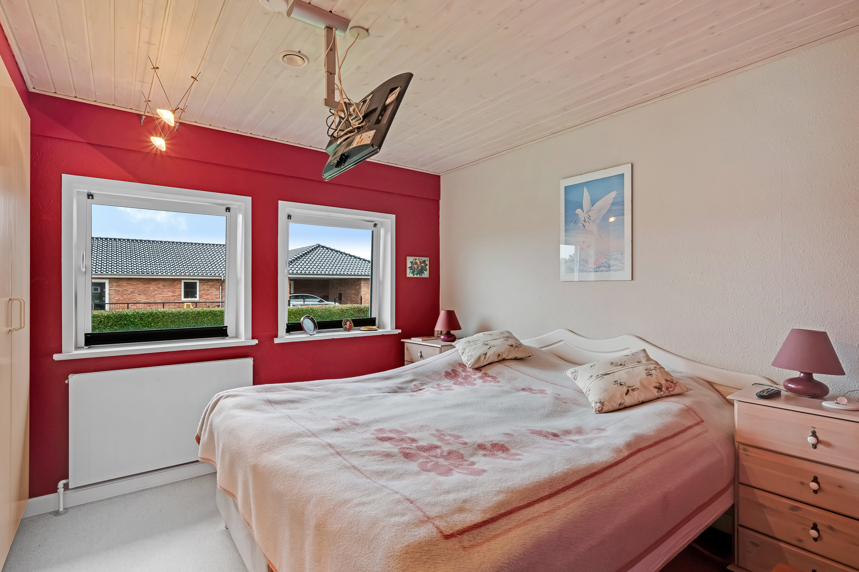 Fremhævet soveværelse billede i fuldskærmstilstand. Billede af Kildetoften 26, 6780 Skærbæk