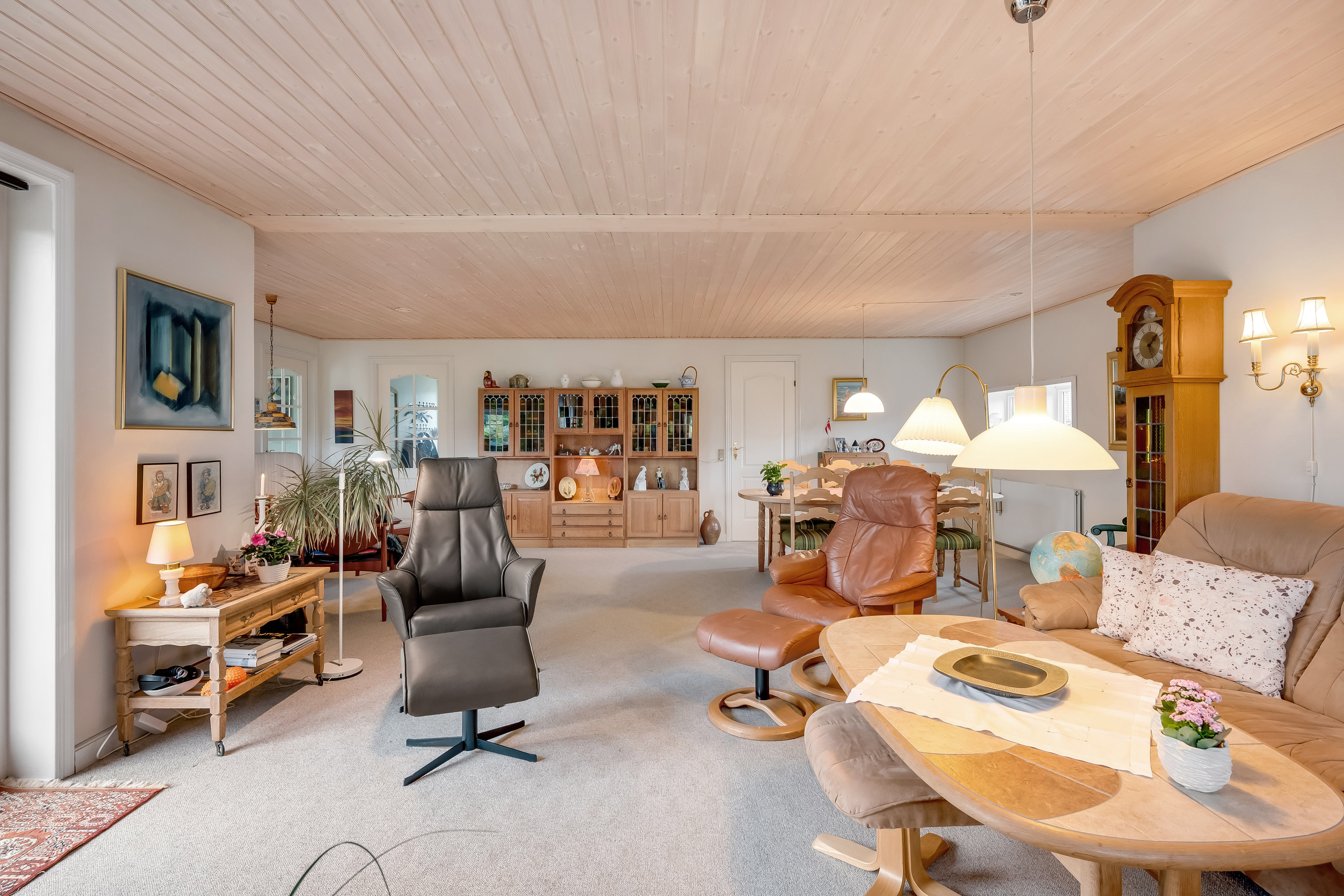 Fremhævet stue billede i fuldskærmstilstand. Billede af Kildetoften 26, 6780 Skærbæk