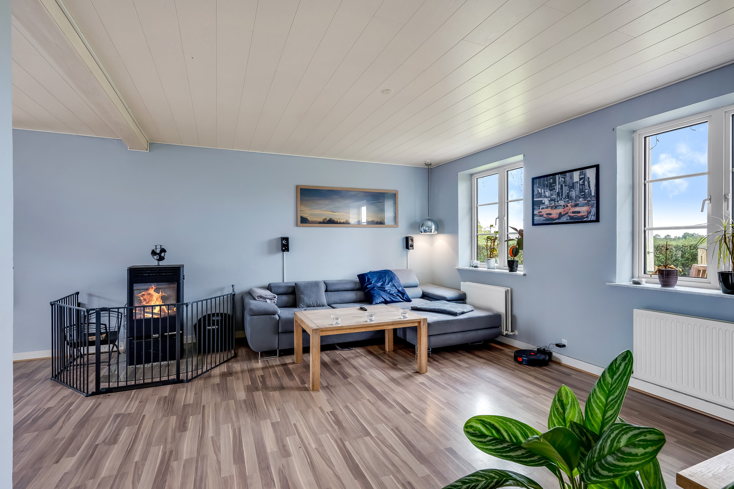 Fremhævet stue billede i fuldskærmstilstand. Billede af Assetvej 15, Asset, 6240 Løgumkloster