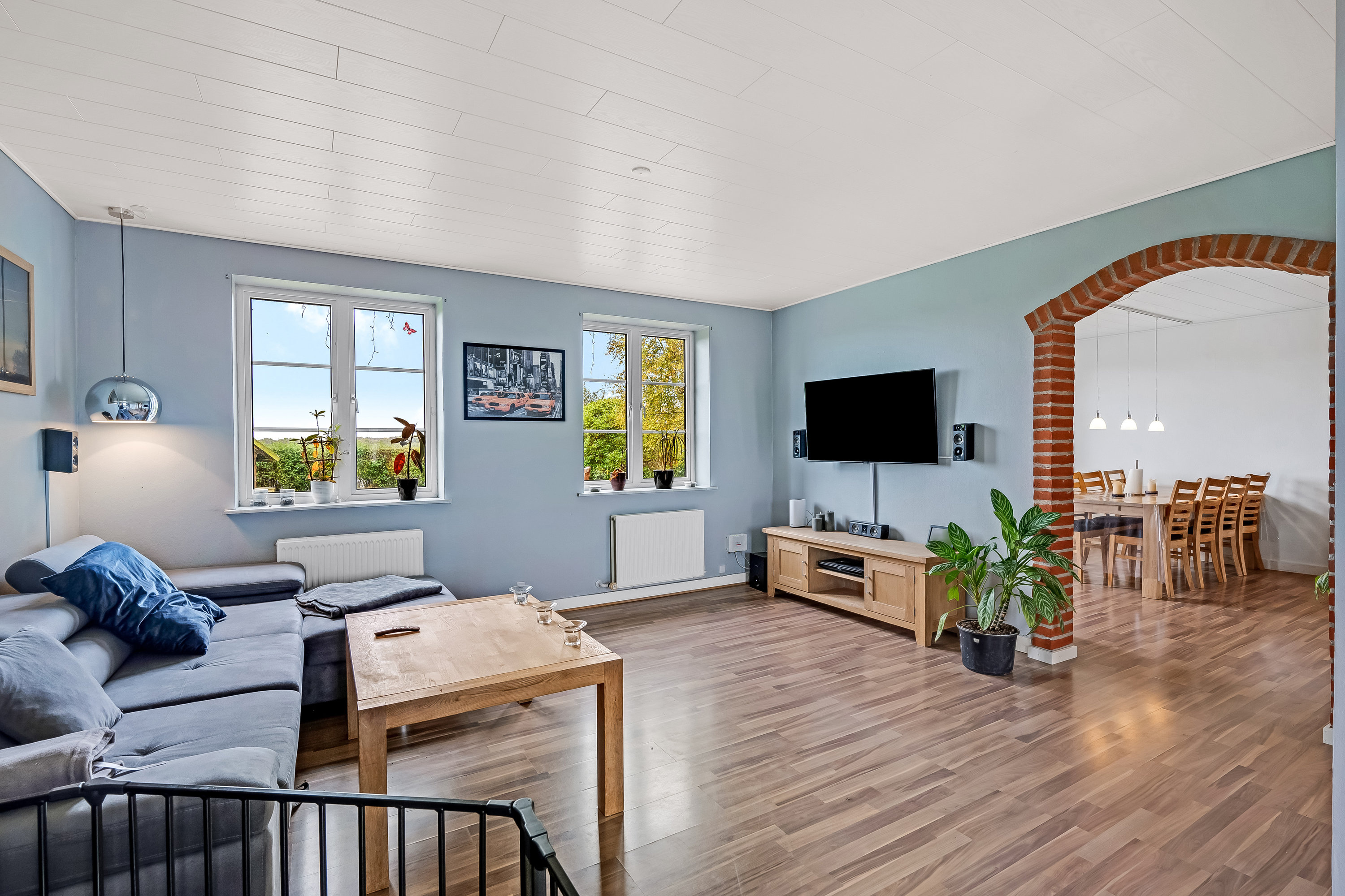 Fremhævet stue billede i fuldskærmstilstand. Billede af Assetvej 15, Asset, 6240 Løgumkloster