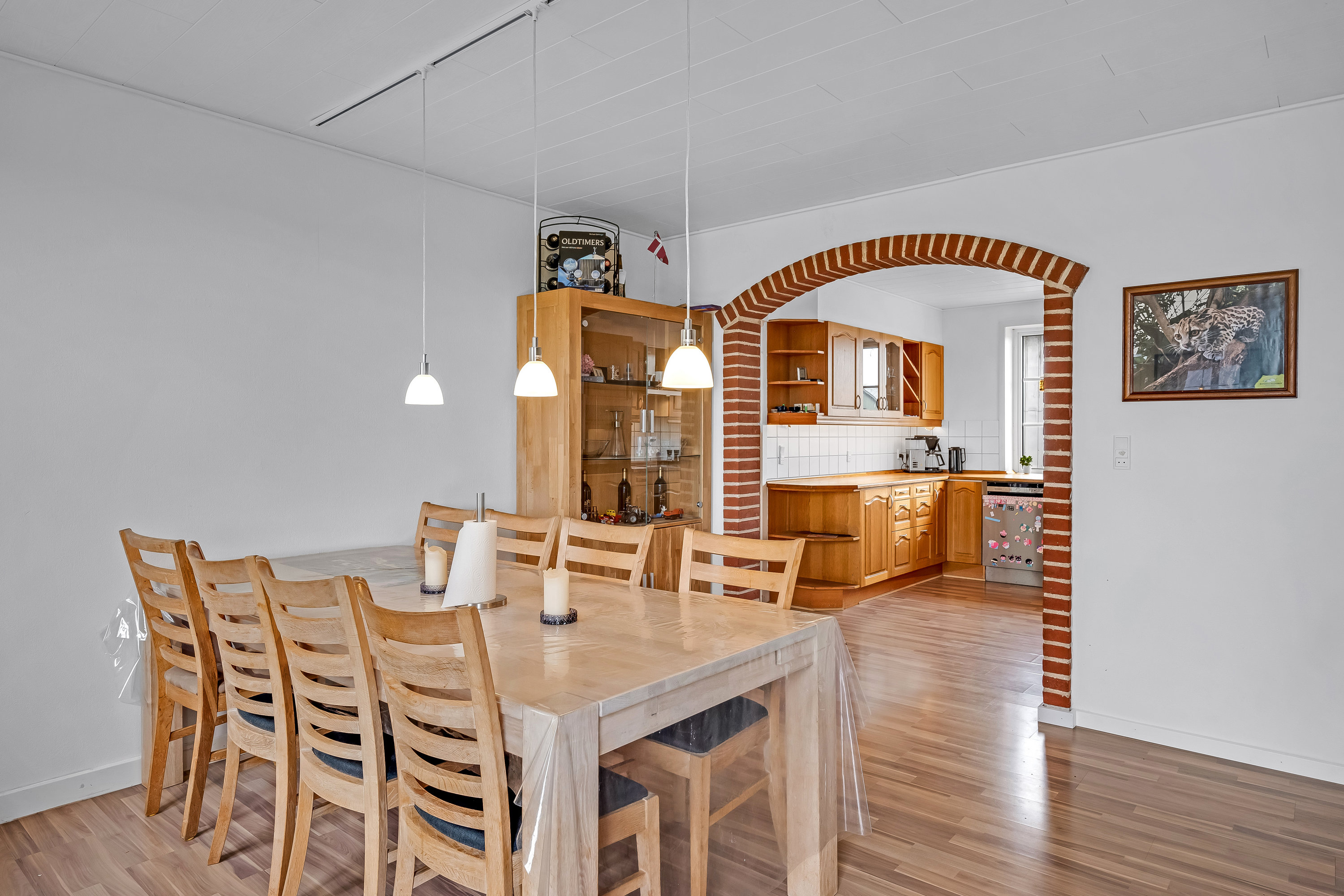 Fremhævet stue billede i fuldskærmstilstand. Billede af Assetvej 15, Asset, 6240 Løgumkloster