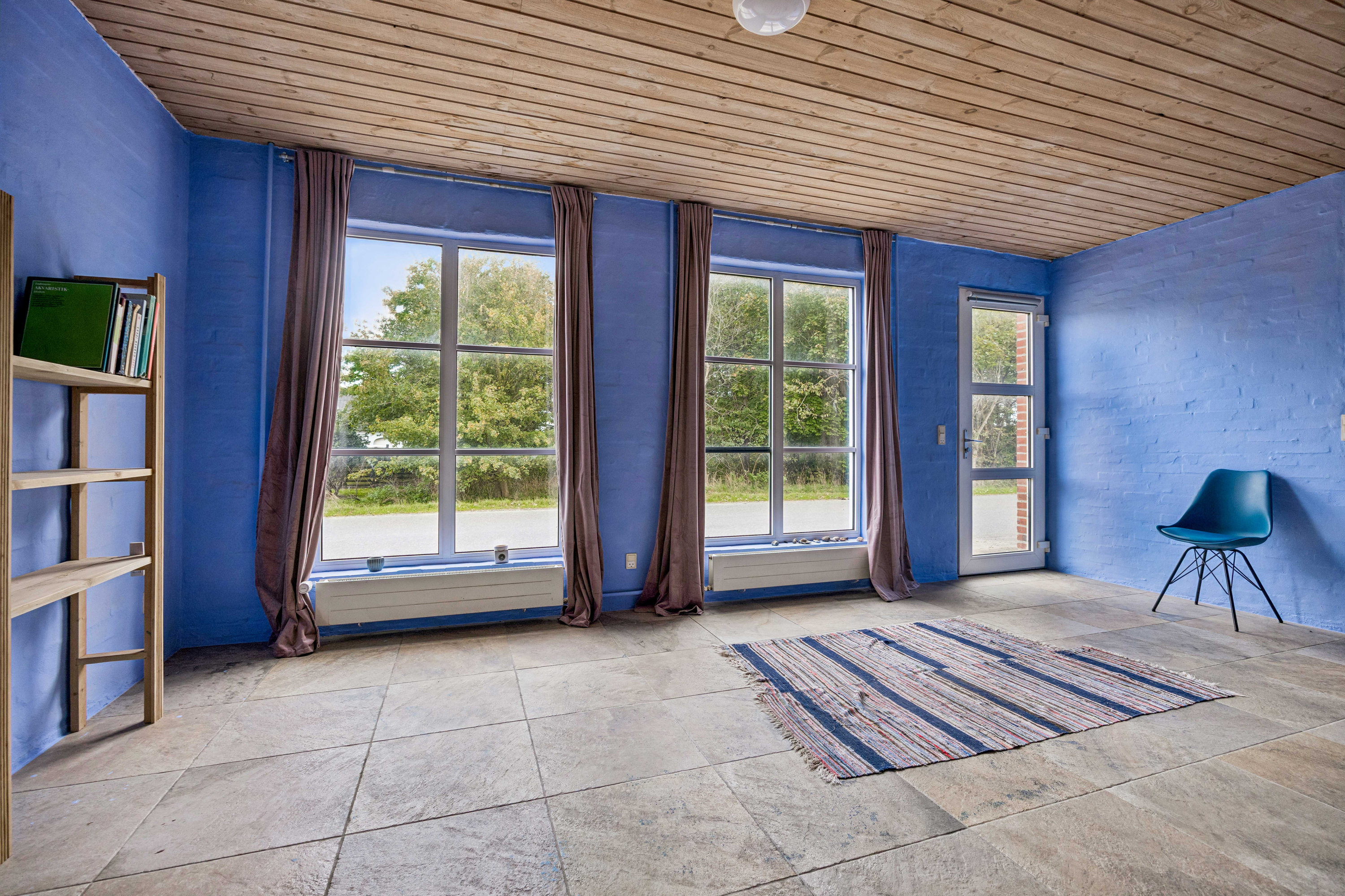 Fremhævet stue billede i fuldskærmstilstand. Billede af Fredensdal 55, 9460 Brovst