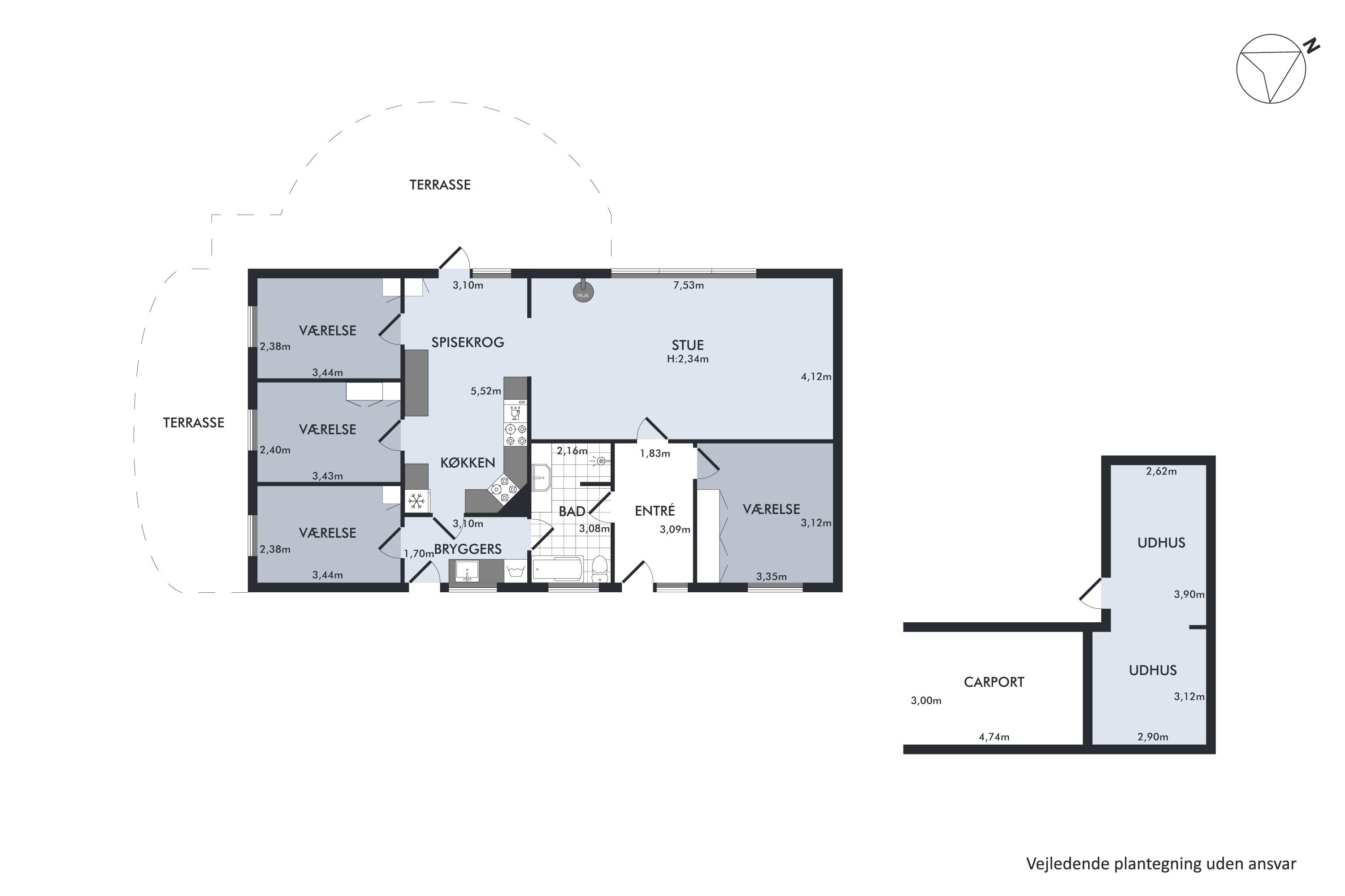 Plantegninger billede af Tingparken 41, 8950 Ørsted