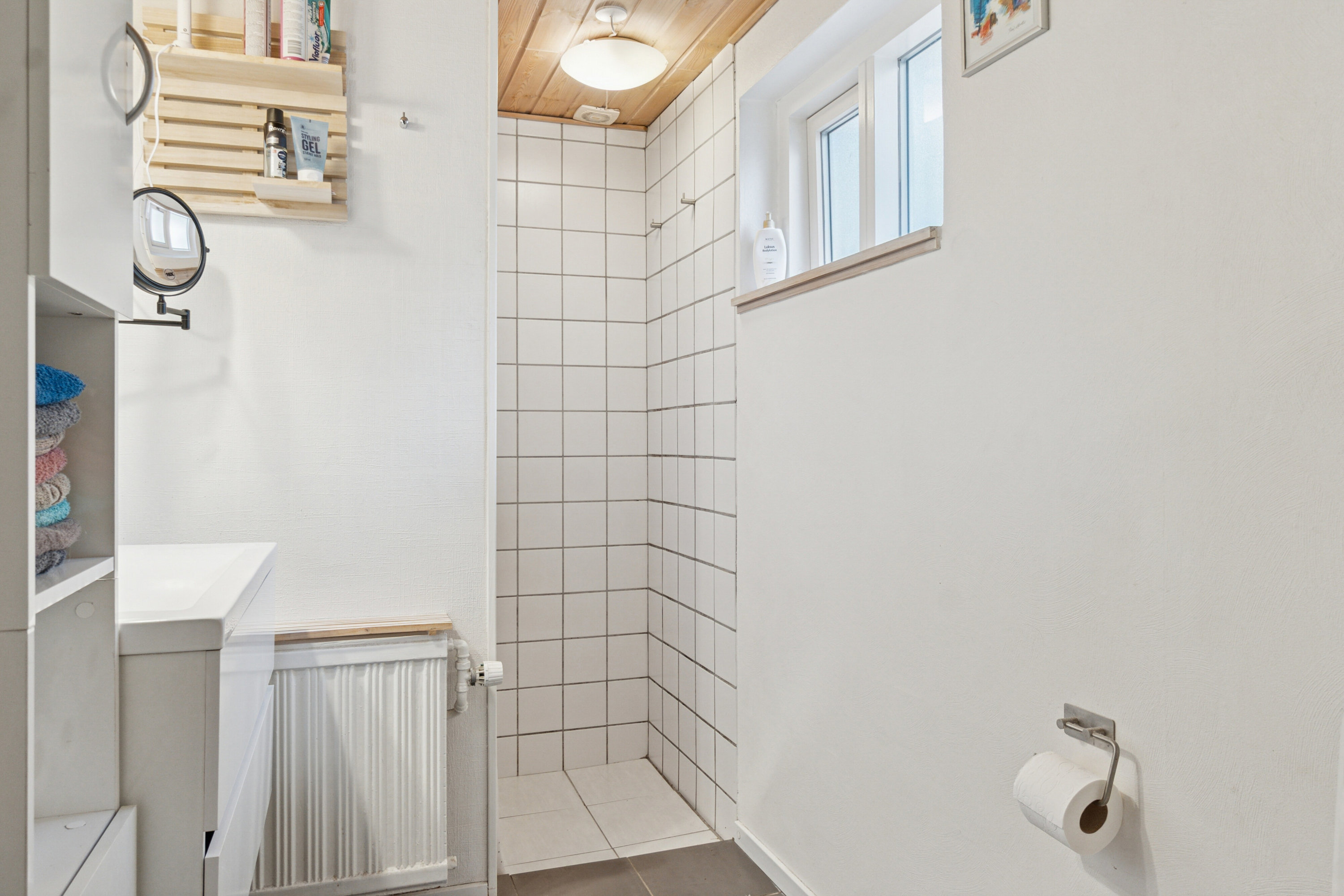 Fremhævet badeværelse billede i fuldskærmstilstand. Billede af Hyllestedvej 20, Hyllested, 4261 Dalmose