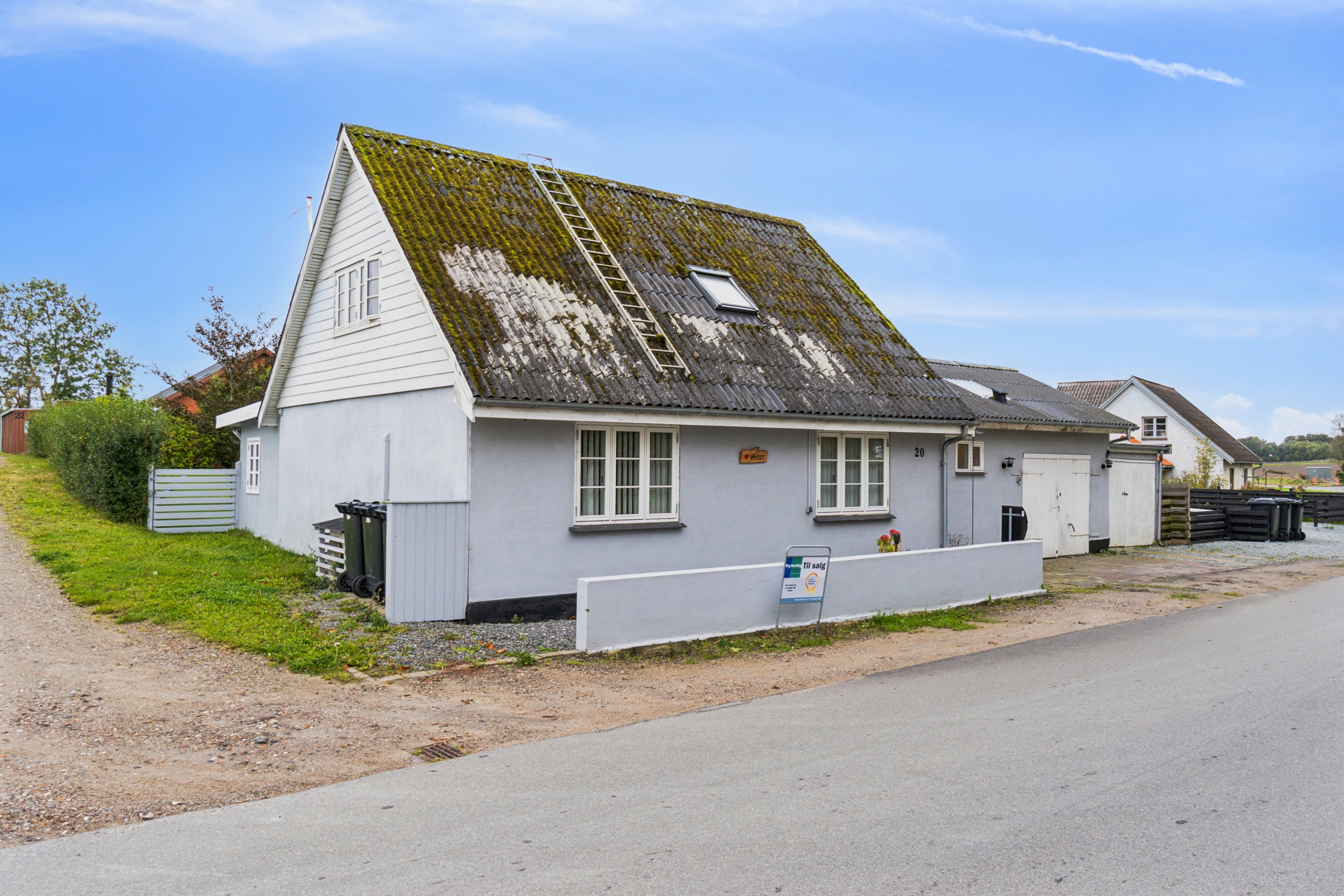 Fremhævet set fra vejen billede i fuldskærmstilstand. Billede af Hyllestedvej 20, Hyllested, 4261 Dalmose