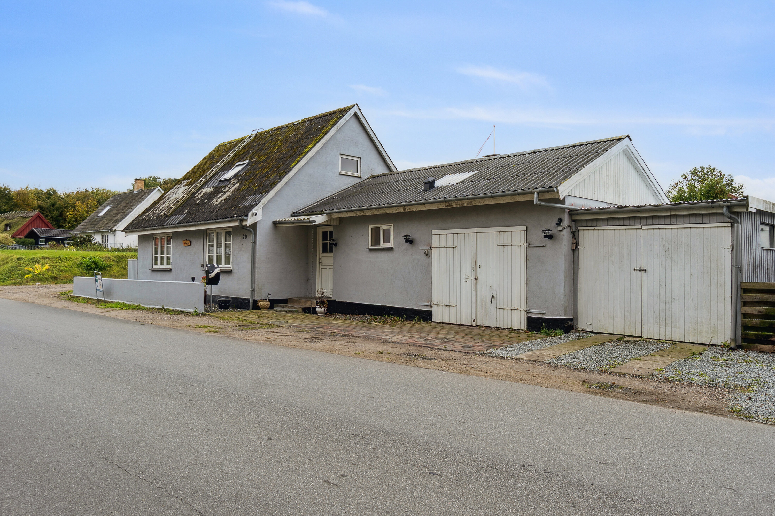 Fremhævet set fra vejen billede i fuldskærmstilstand. Billede af Hyllestedvej 20, Hyllested, 4261 Dalmose
