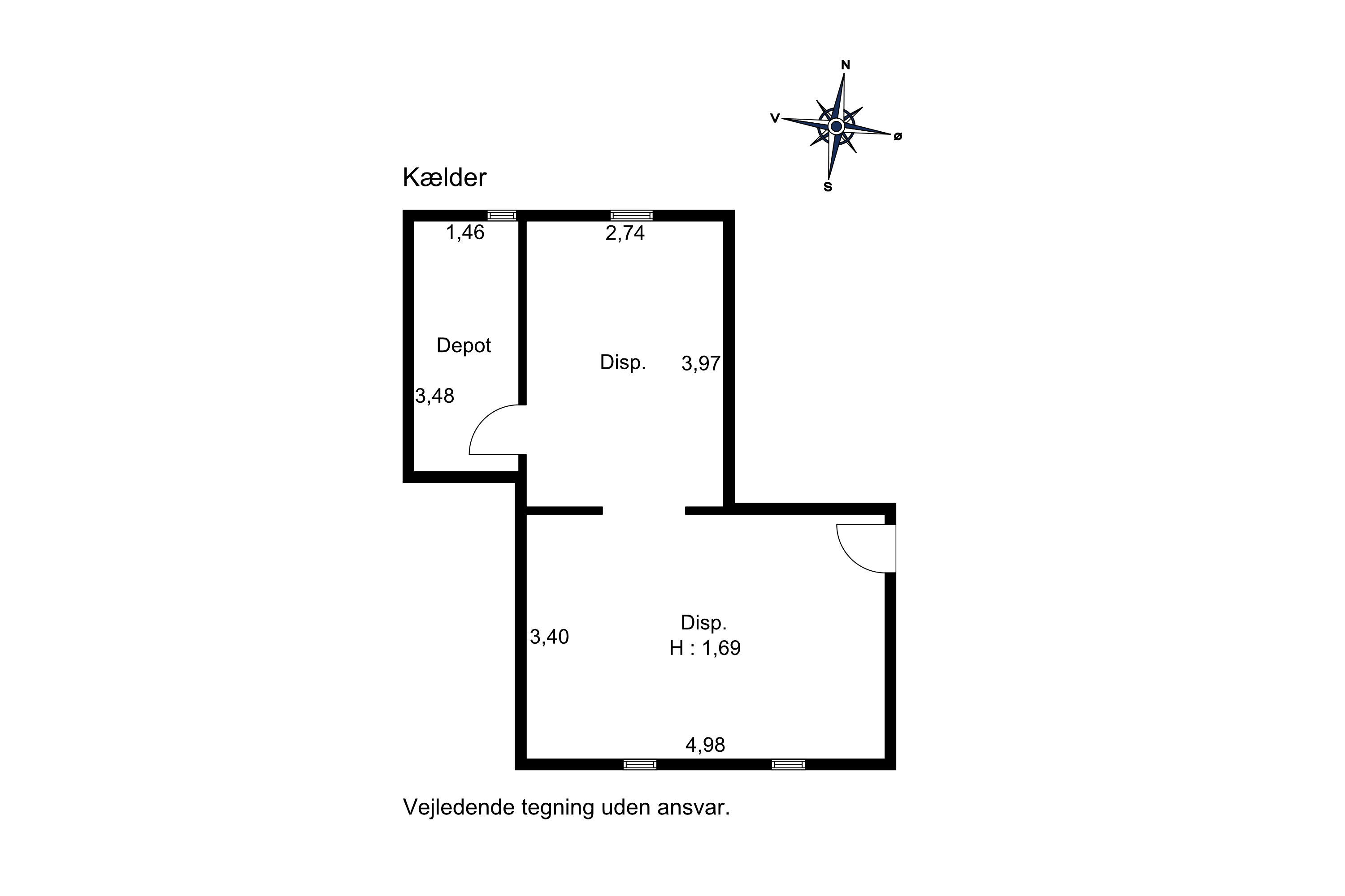 Plantegninger billede af Grågårdevej 13, Thorning , 8620 Kjellerup
