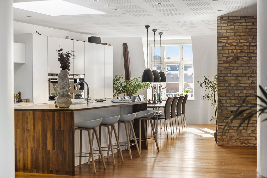 Miniaturebillede 2: køkken-alrum. Billede af Bispensgade 16, 3. tv., 9000 Aalborg