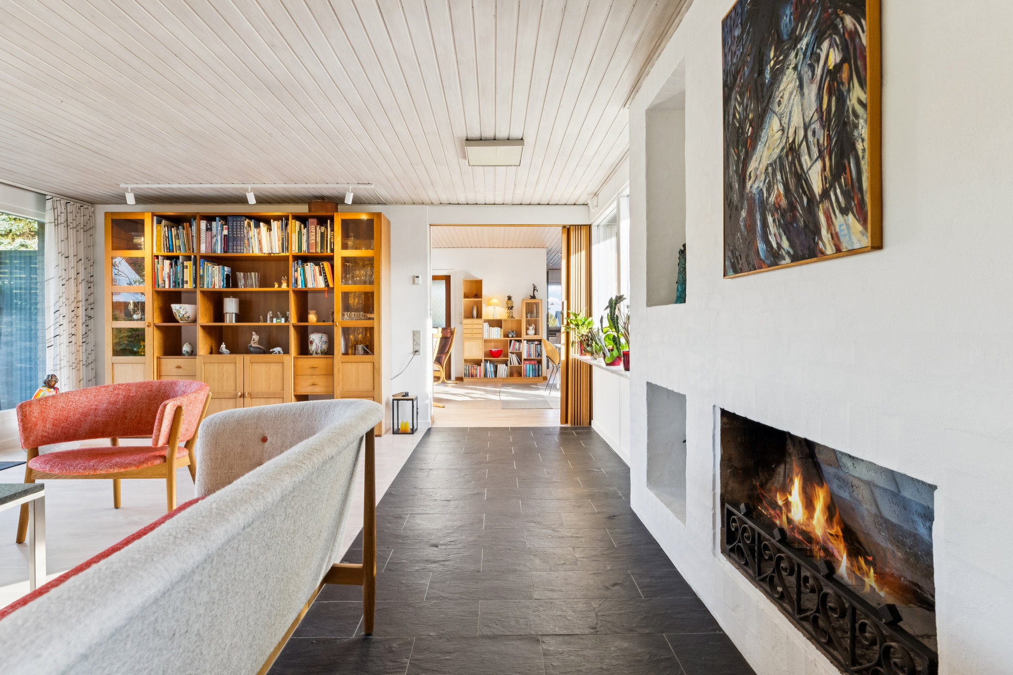 Fremhævet stue billede i fuldskærmstilstand. Billede af Storegade 6, Assentoft, 8960 Randers SØ