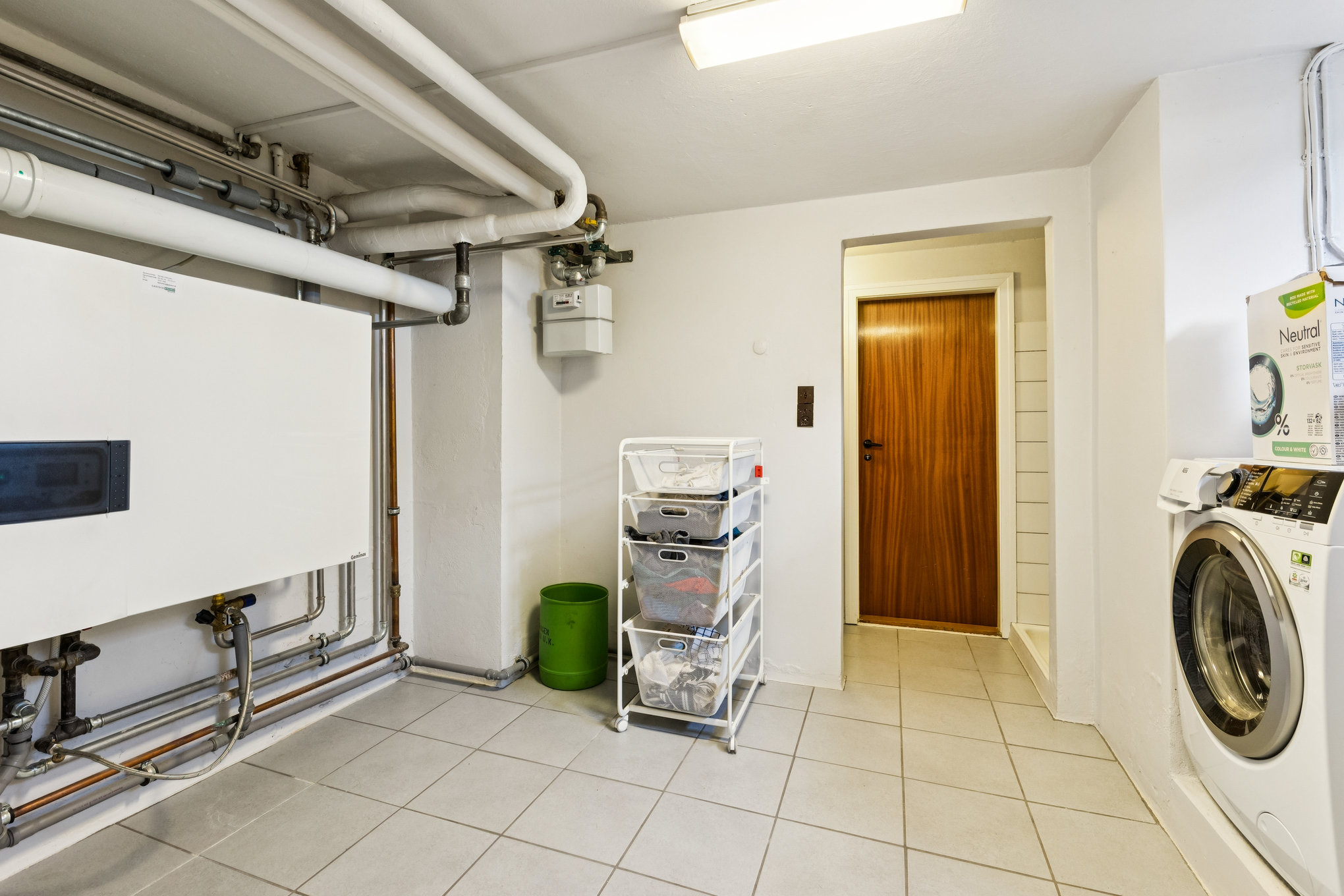 Fremhævet vaskerum billede i fuldskærmstilstand. Billede af Storegade 6, Assentoft, 8960 Randers SØ