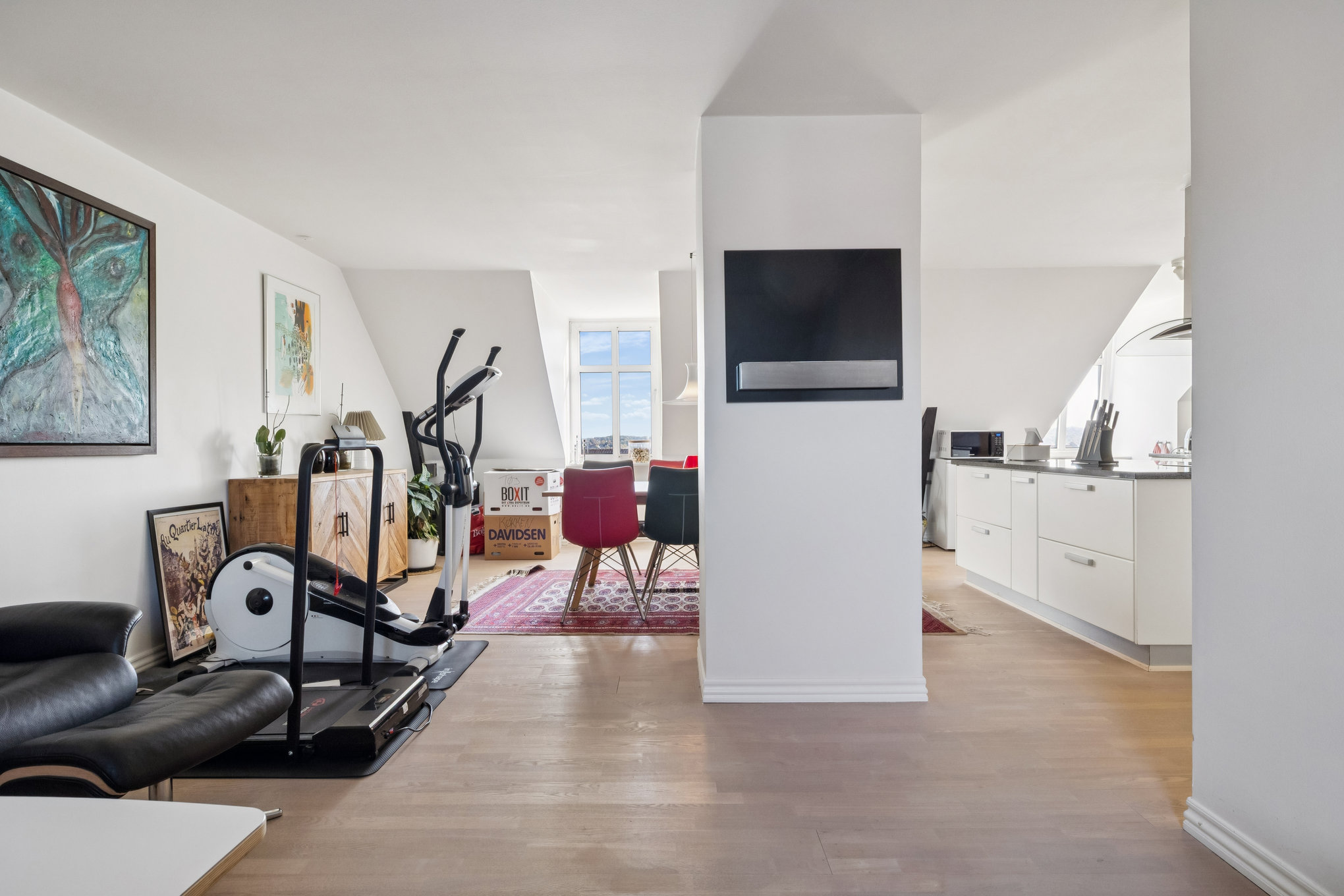 Fremhævet stue billede i fuldskærmstilstand. Billede af Lille Voldgade 5, 4. tv., 8900 Randers C